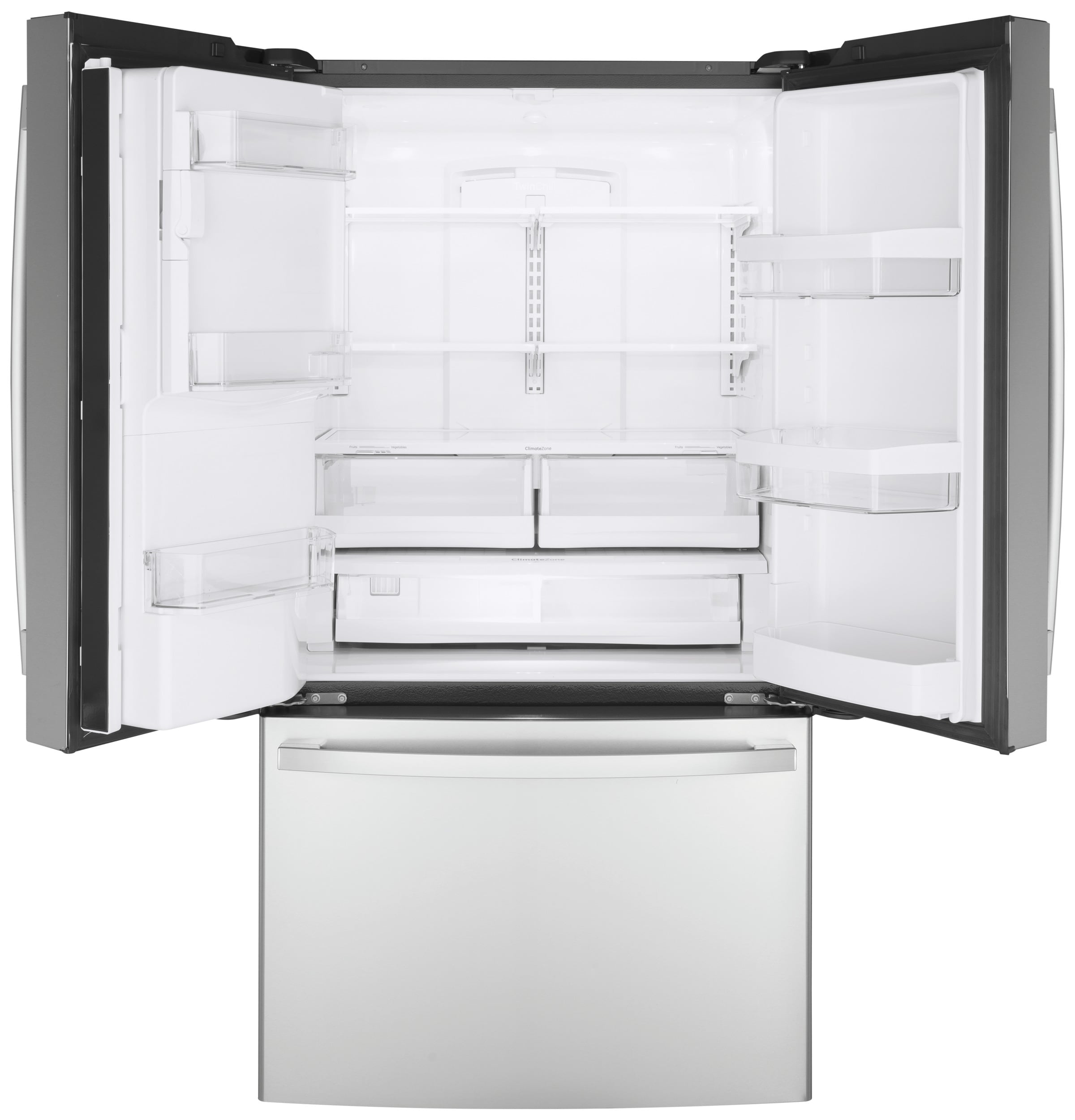 GE Profile™ ENERGY STAR® 22.2 Cu. Ft. Bottom-Freezer Refrigerator -  PDS22MBWWW - GE Appliances