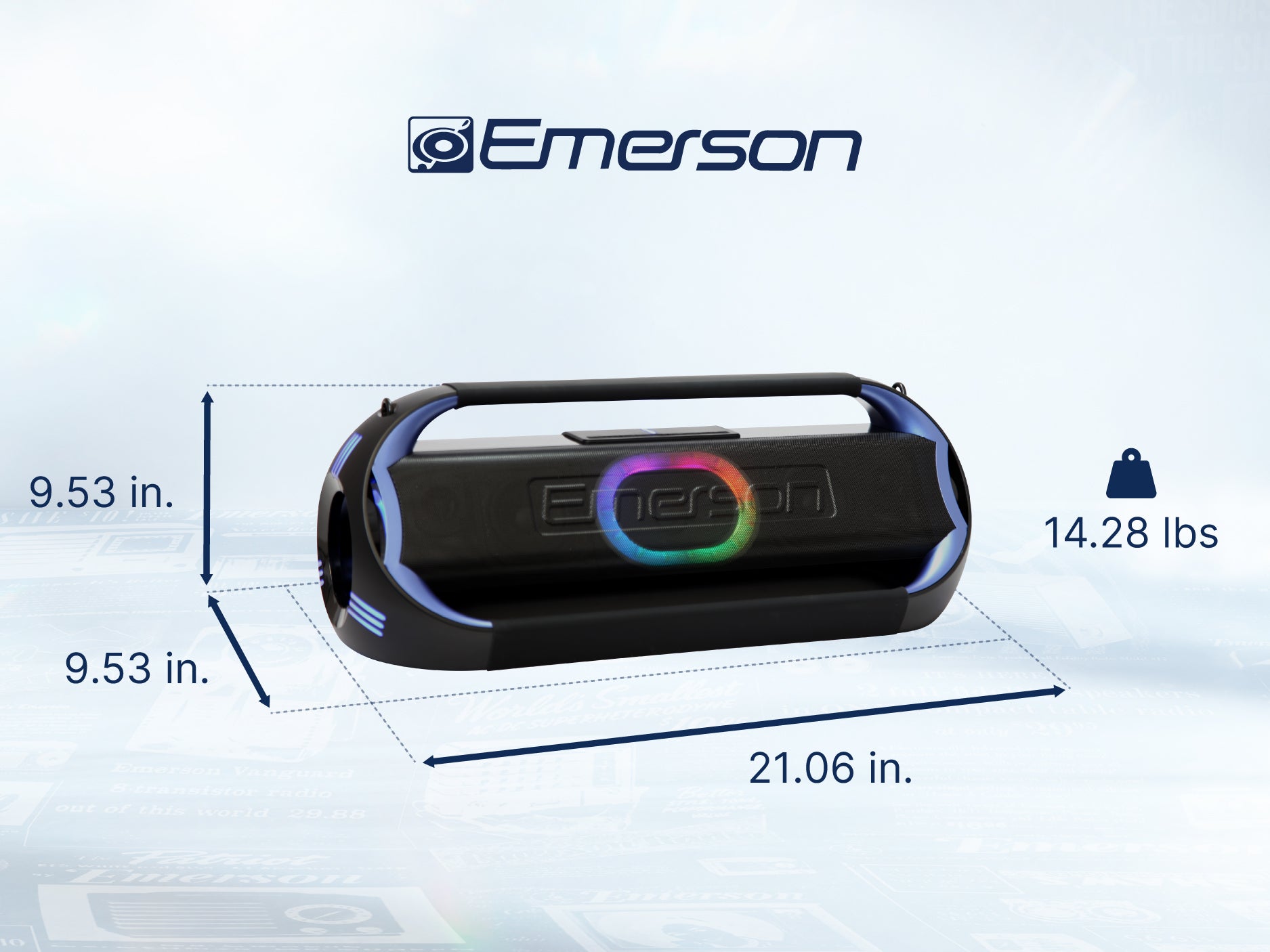 Emerson EDSP-5001 Portable-Speakers - View #5