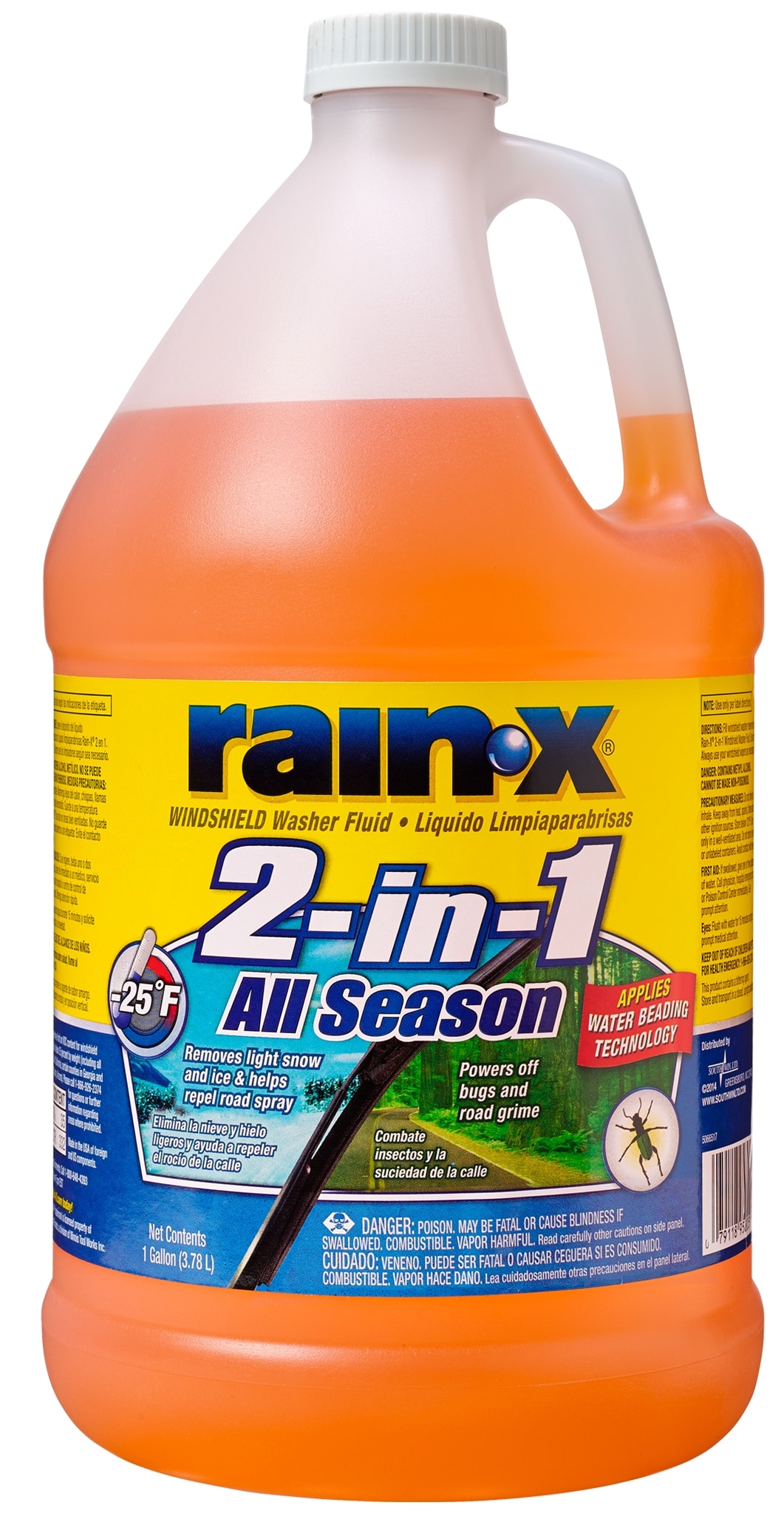 RAIN X Windscreen 2 in 1 Glass Cleaner & Rain Repellent Includes X2 CLOTHS