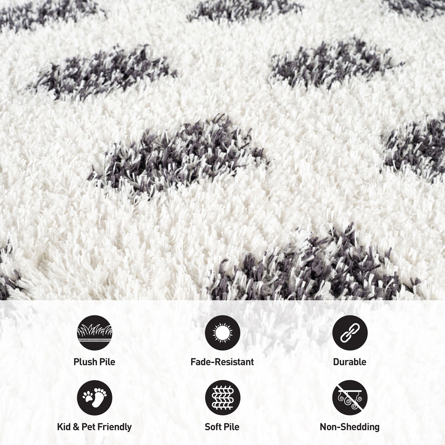 World Rug Gallery WR126ANTHRACITE2X3 rugs - View #3