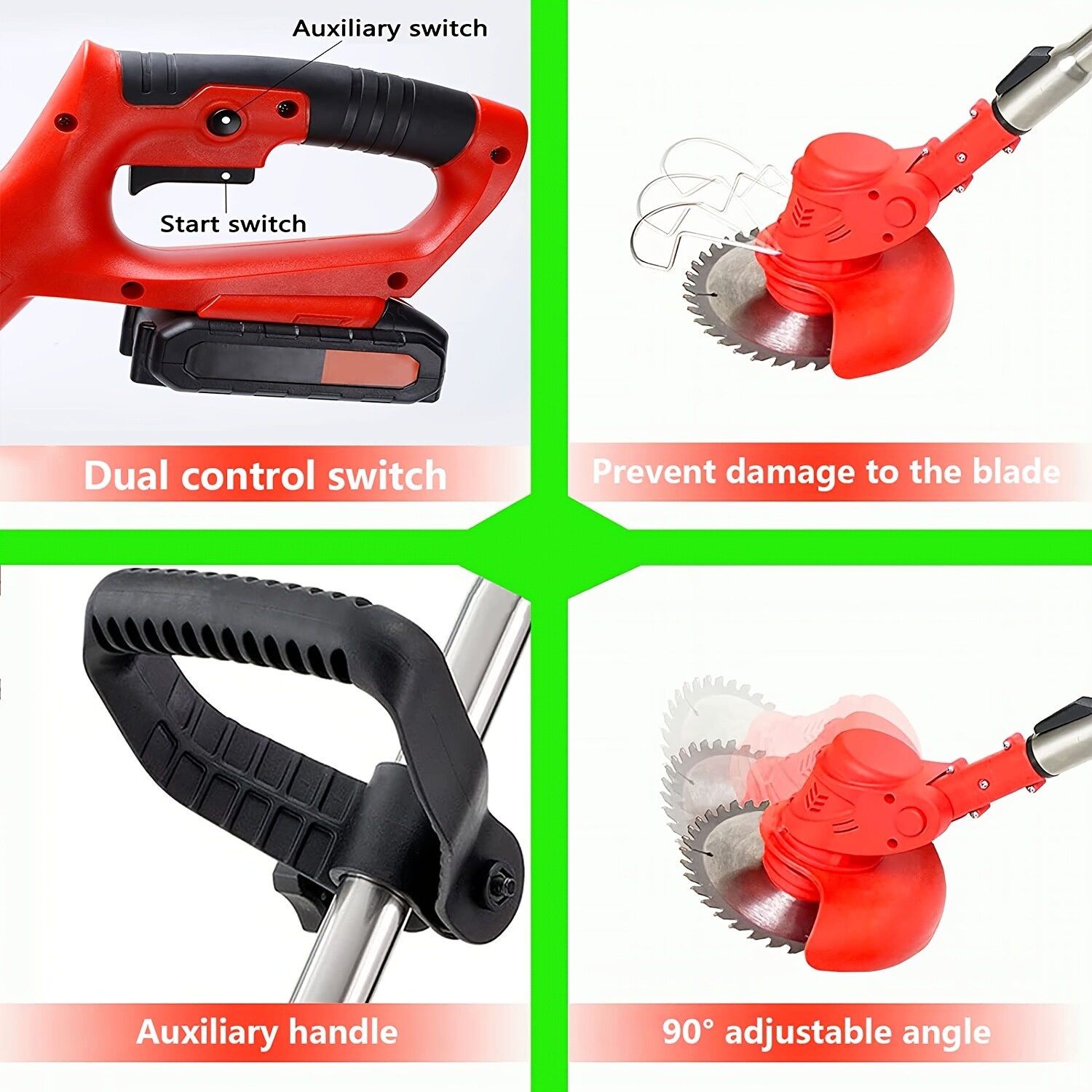 TITANKIT PRO PLOXPNBFV Cordless-String-Trimmers - View #2