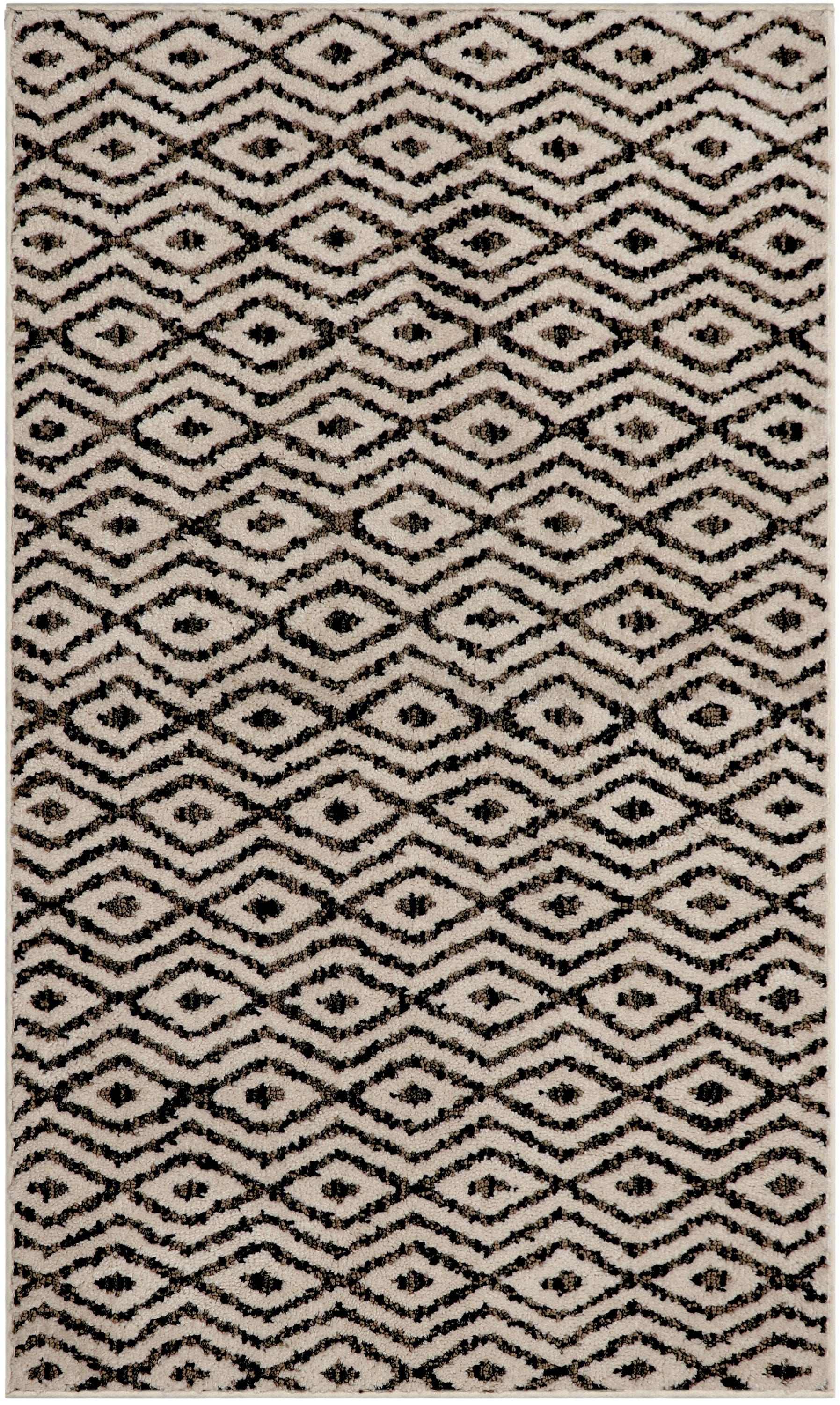 allen + roth 2 x 4 Terrain Indoor Chevron Machine Washable Throw Rug at ...