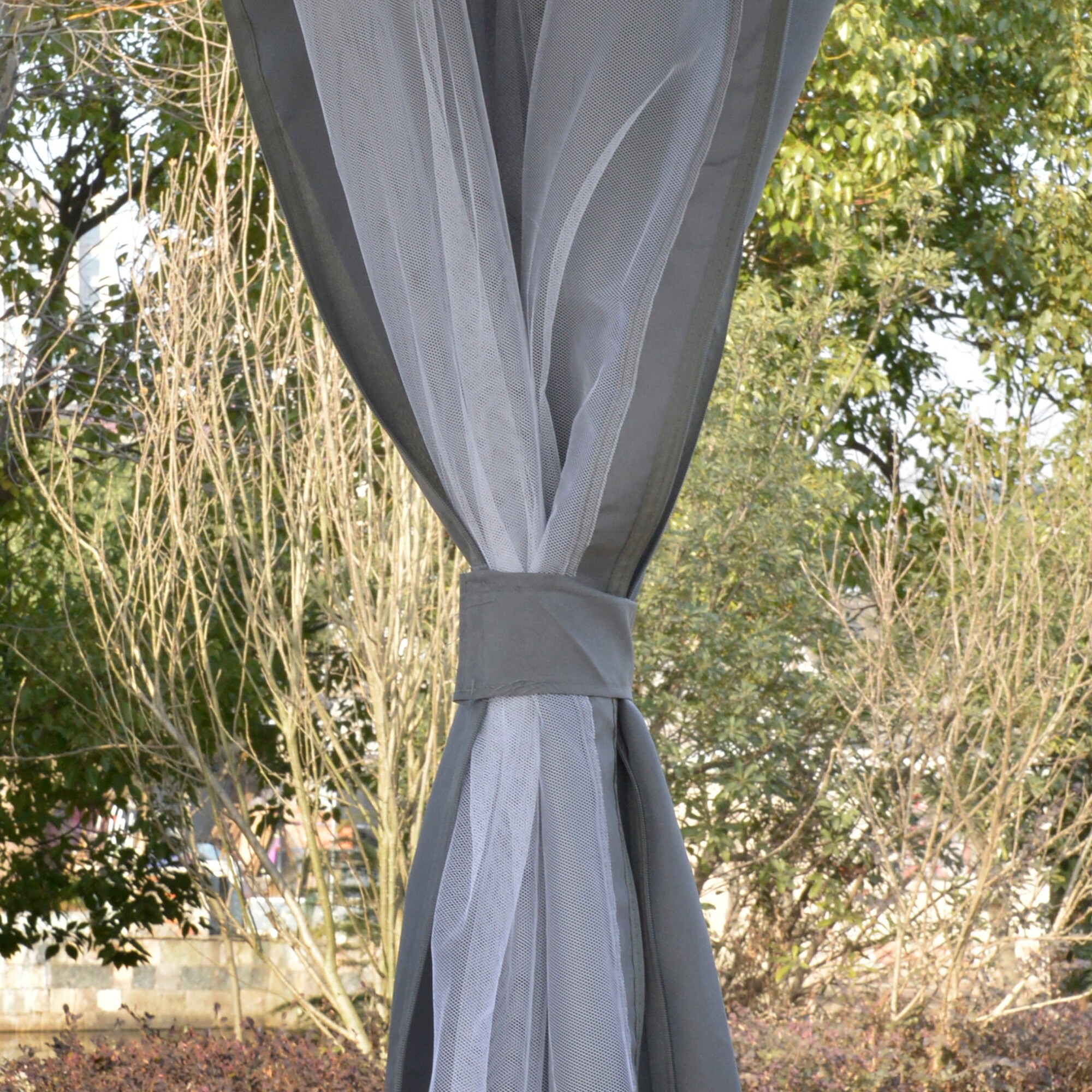 Outsunny 84C-214CG Wood-Resin-Gazebos - View #4