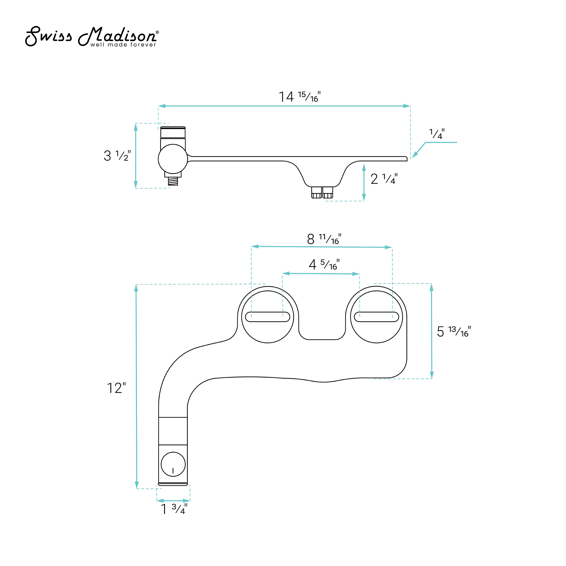 Swiss Madison SM-25-SSMMR04WH Bidet-Attachments - View #4
