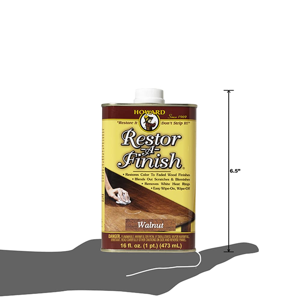 Howard Restor-A-Finish Semi-Transparent Mahogany Oil-Based Wood Restorer 1  pt