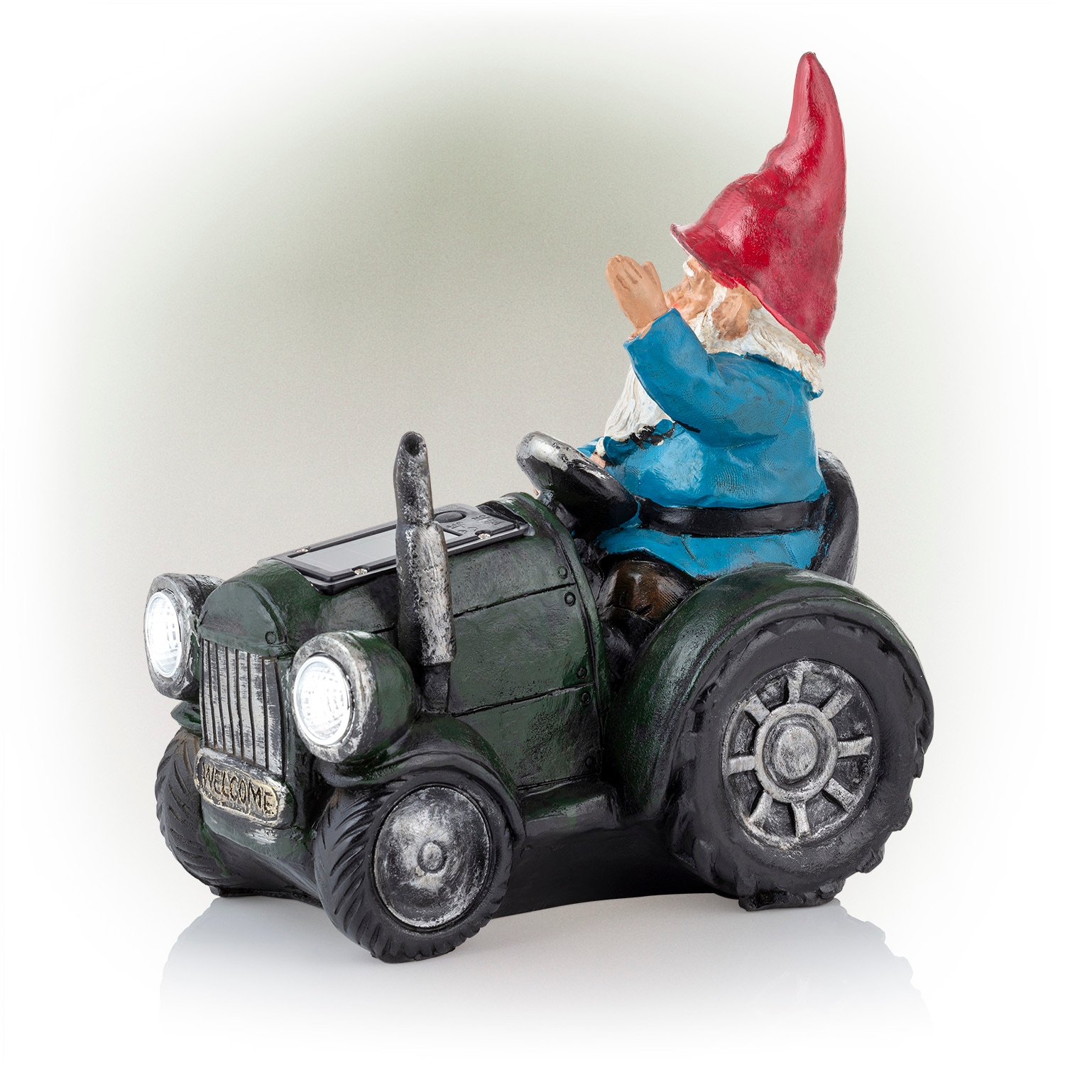 Alpine Corporation WQA1378SLR-GN Garden-Statue - View #8