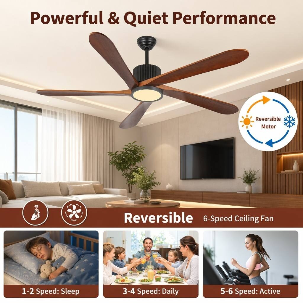 Gleam Flare GF-GG-62K004BKBR Ceiling-Fans - View #7