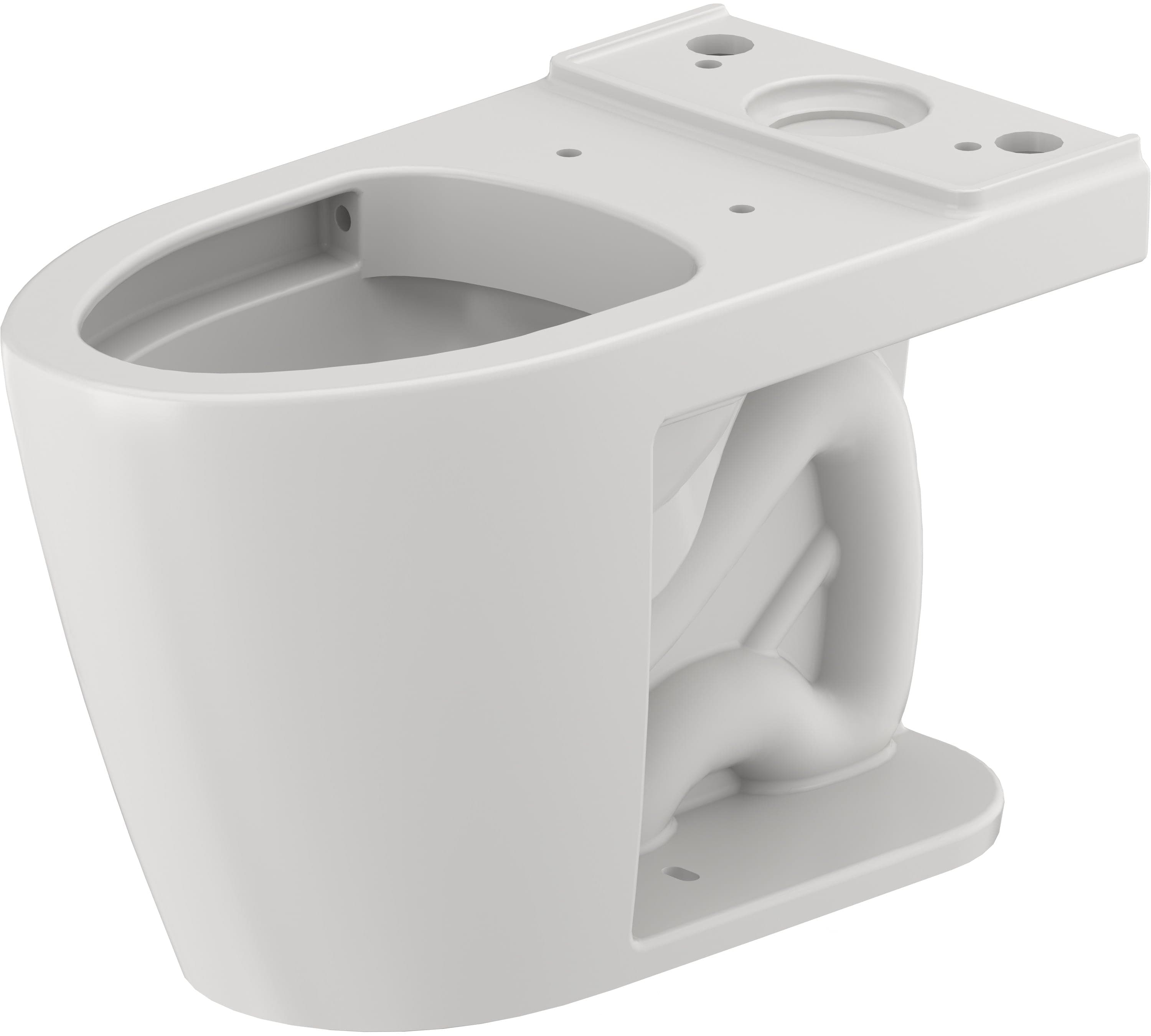 Duravit 205001AA00 D-Neo PRO Series 1.28 GPF Single Flush ADA Compliant Elongated Toilet Bowl Only - in White with DuraShield