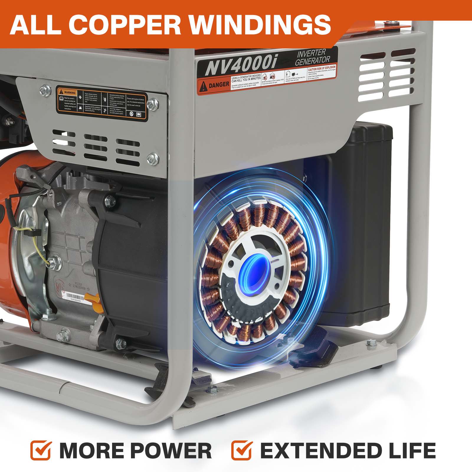 Novus NV4000I Inverter-Generators - View #4