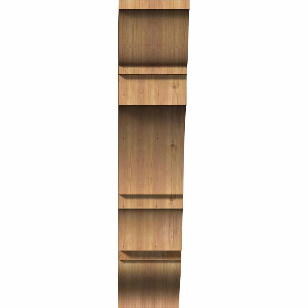 Ekena Millwork BKT06X24X28BOA01RWR Exterior-Brackets-Braces - View #2