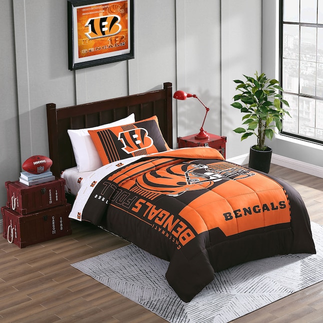 Cathay Sports Cincinnati Bengals 4, Orange Bedding Twin Xl