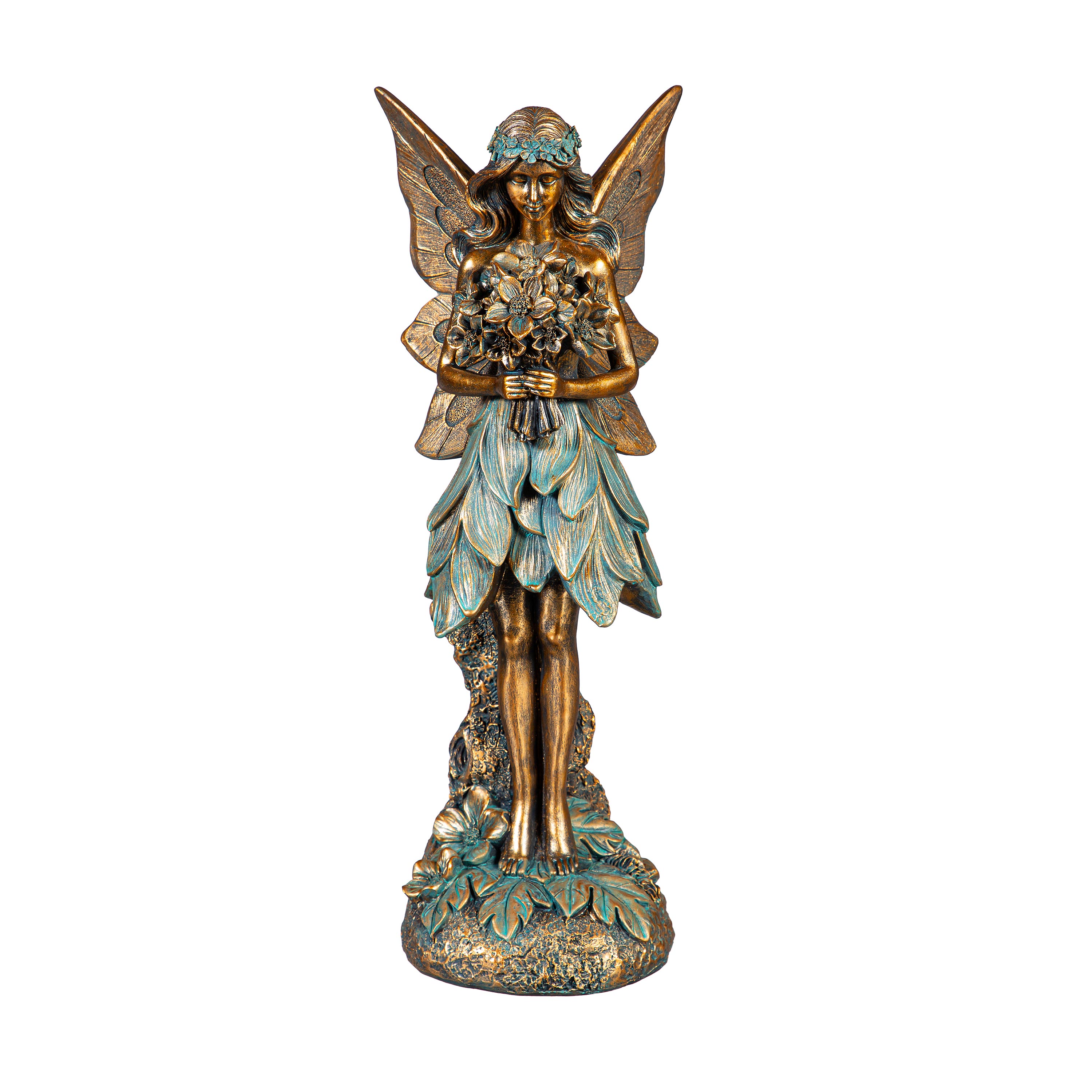 Evergreen 2LA2696 13.78-Inches H x 4.92-Inches W Multiple colors/finishes Fairy Garden Statue