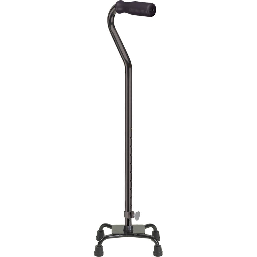 Drive Medical 38-in Adjustable Height Aluminum Offset Medical Walking Cane  in the Medical Walking Canes department at