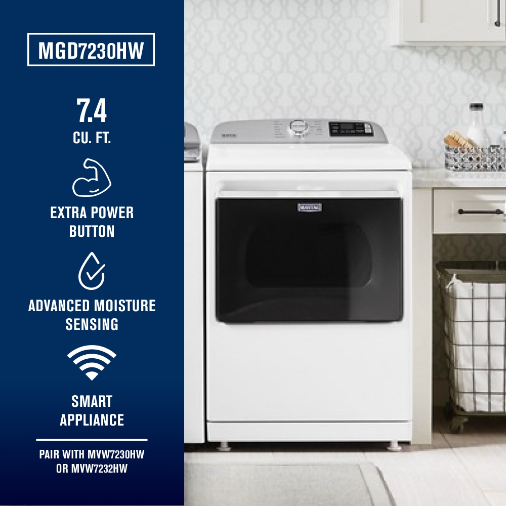 Maytag MGD7230HW Gas-Dryers - View #4