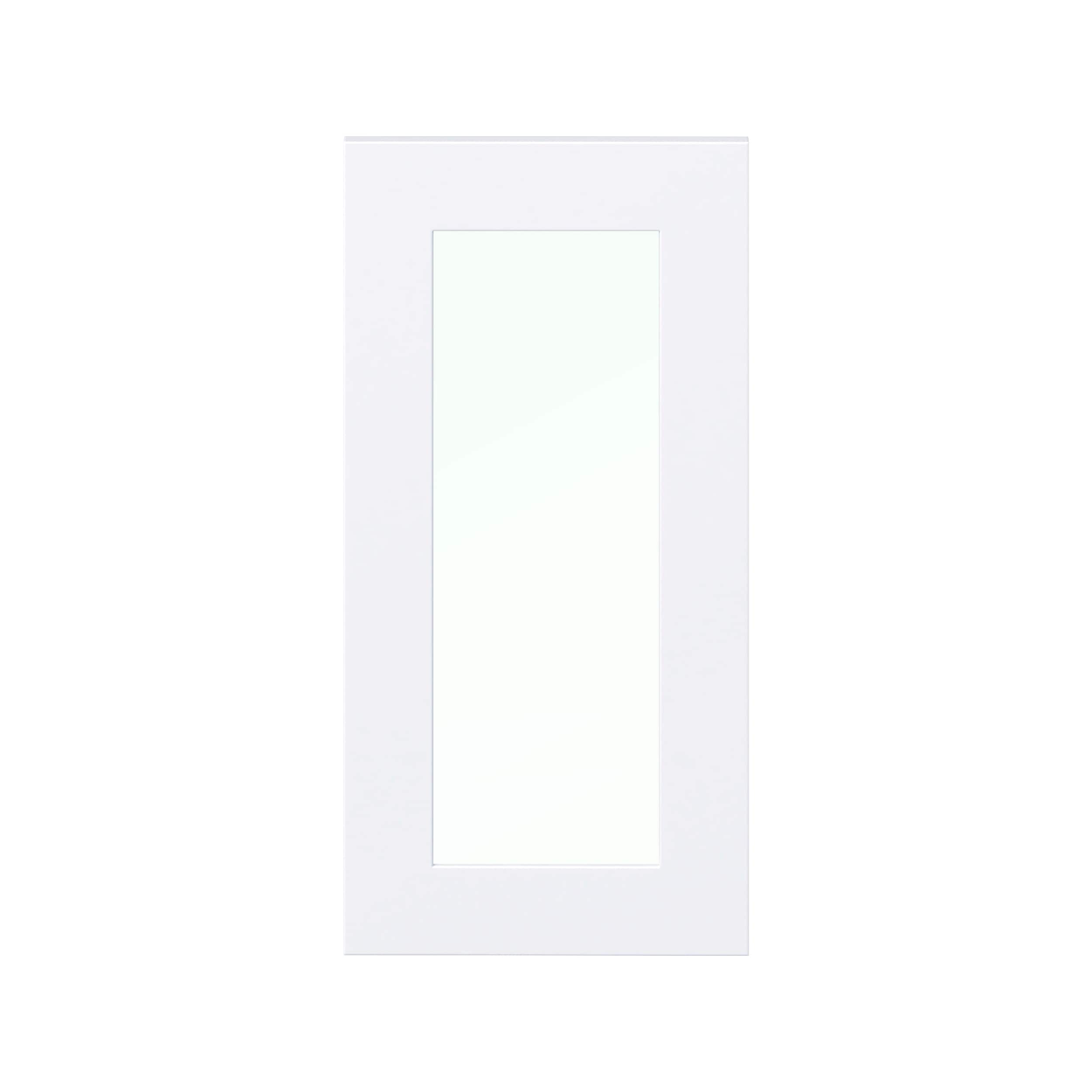 Hugo&Borg DSGDR1530-JO Jolie 15-in W x 30-in H Warm White Shaker Wall cabinet door (Fits 15-in wall box )