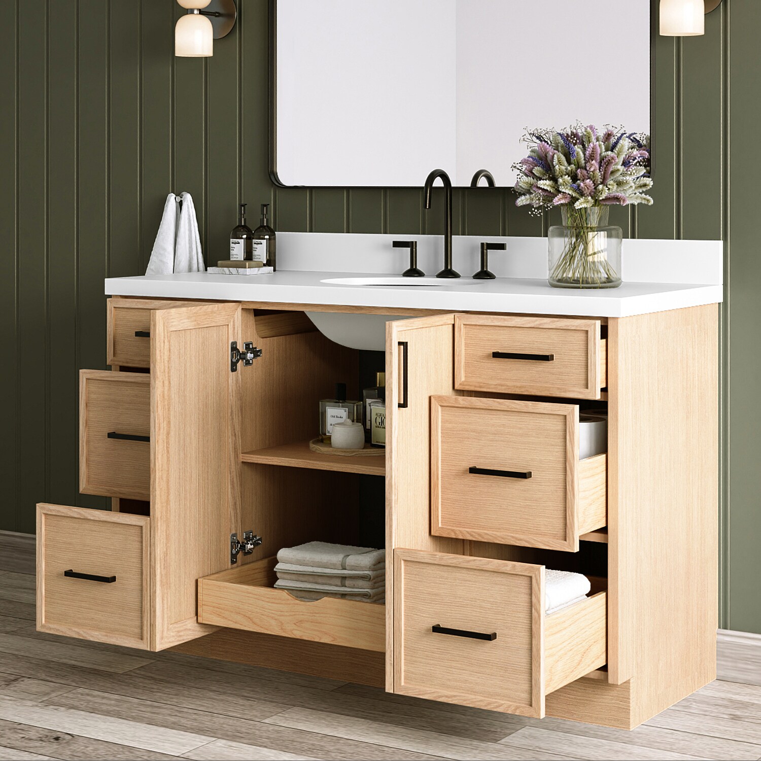 ARIEL K55WQOVOWOA Bath-Vanity-Combo - View #3