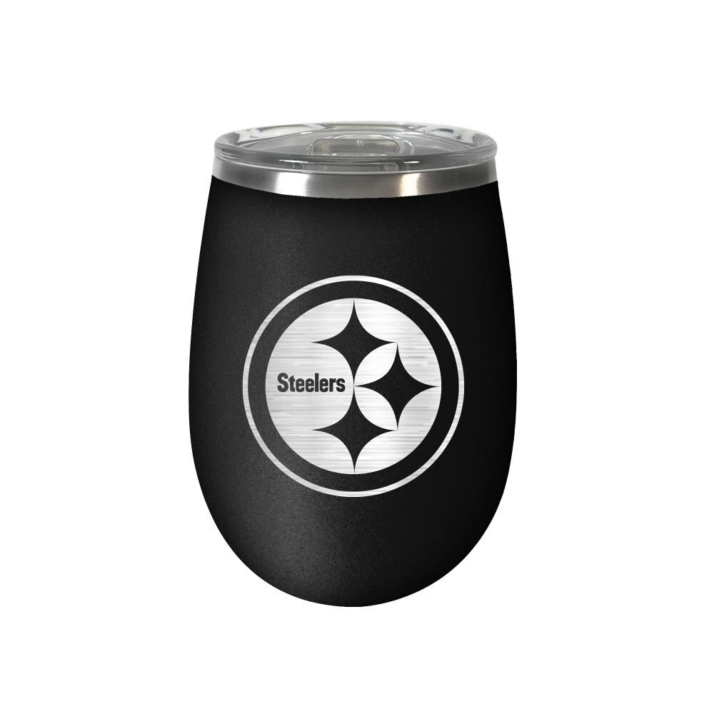 Nfl Pittsburgh Steelers Stainless Steel Wine Tumbler 12oz