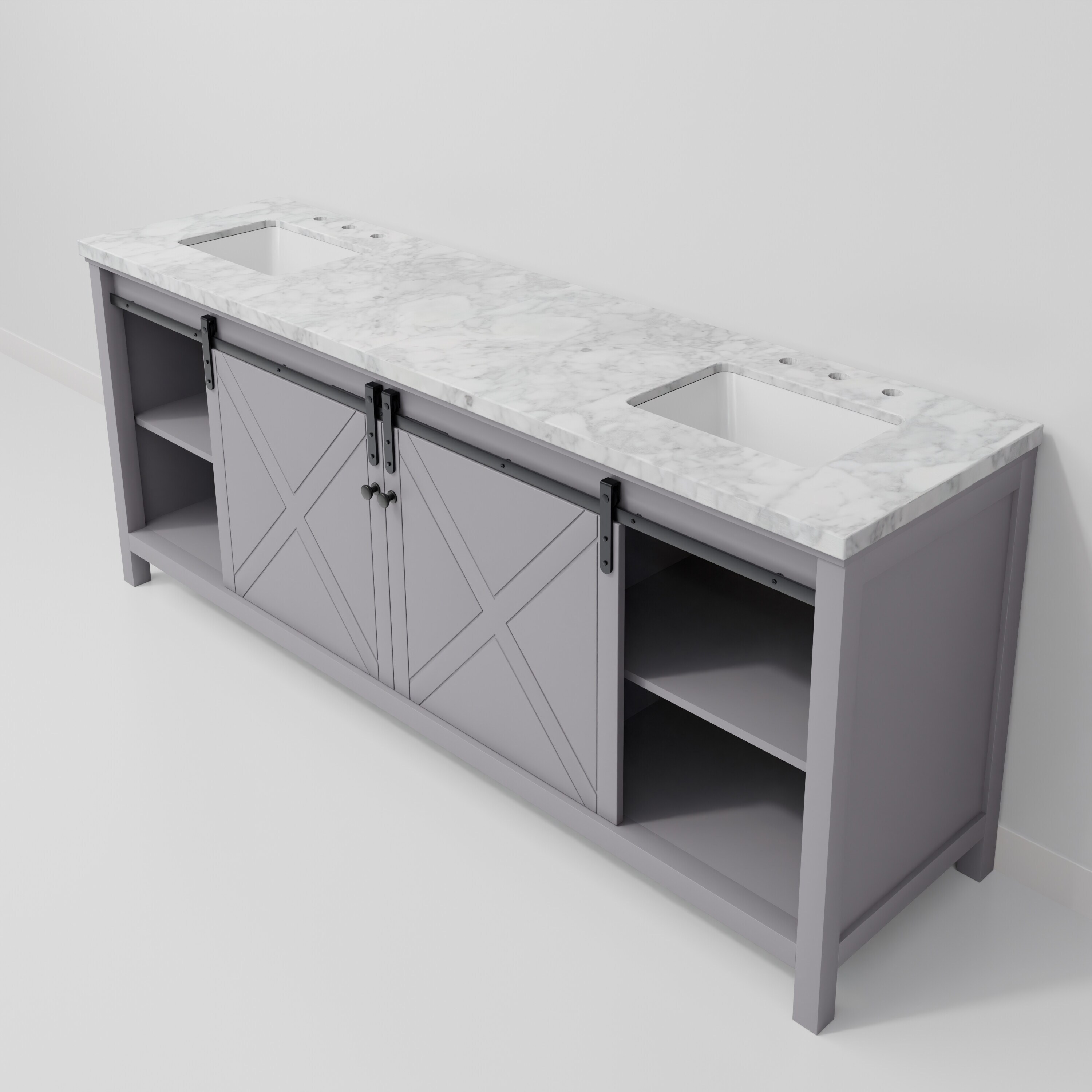 Lexora LM342284DBBS000 Bath-Vanity-Combo - View #8