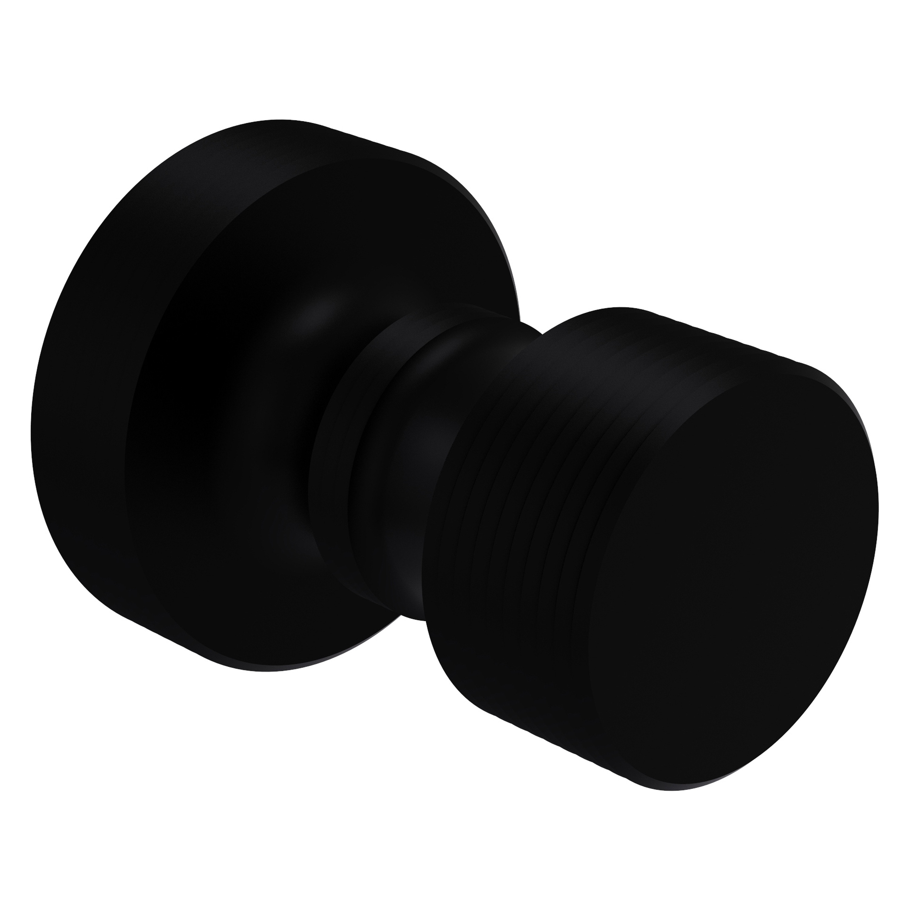 Allied Brass FT-20-BKM Foxtrot Matte Black Single -Hook Wall mount Towel Hook