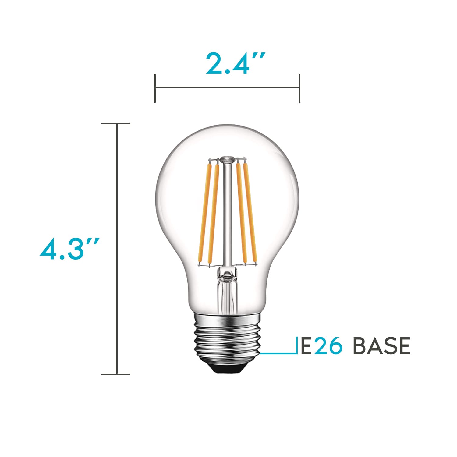 Luxrite LR21613-4PK Dec-Led-Light-Bulbs - View #4