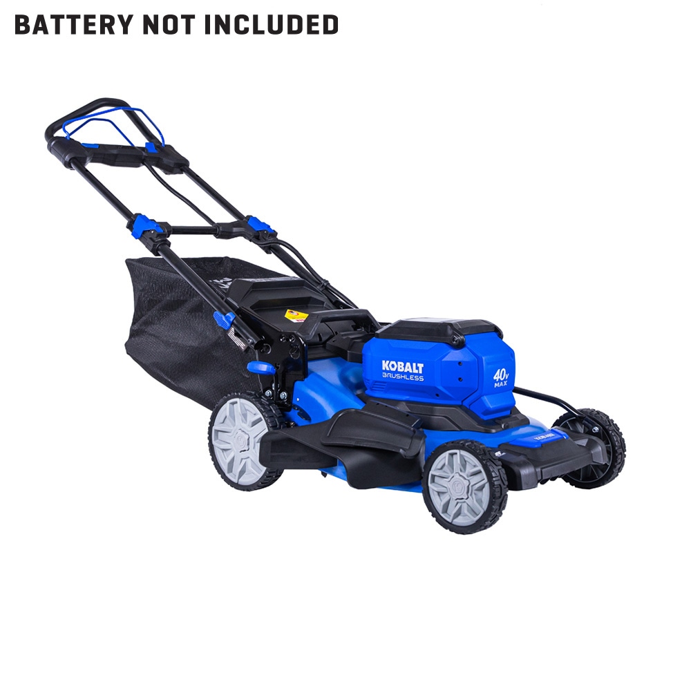 Lowes kobalt battery lawn mower sale