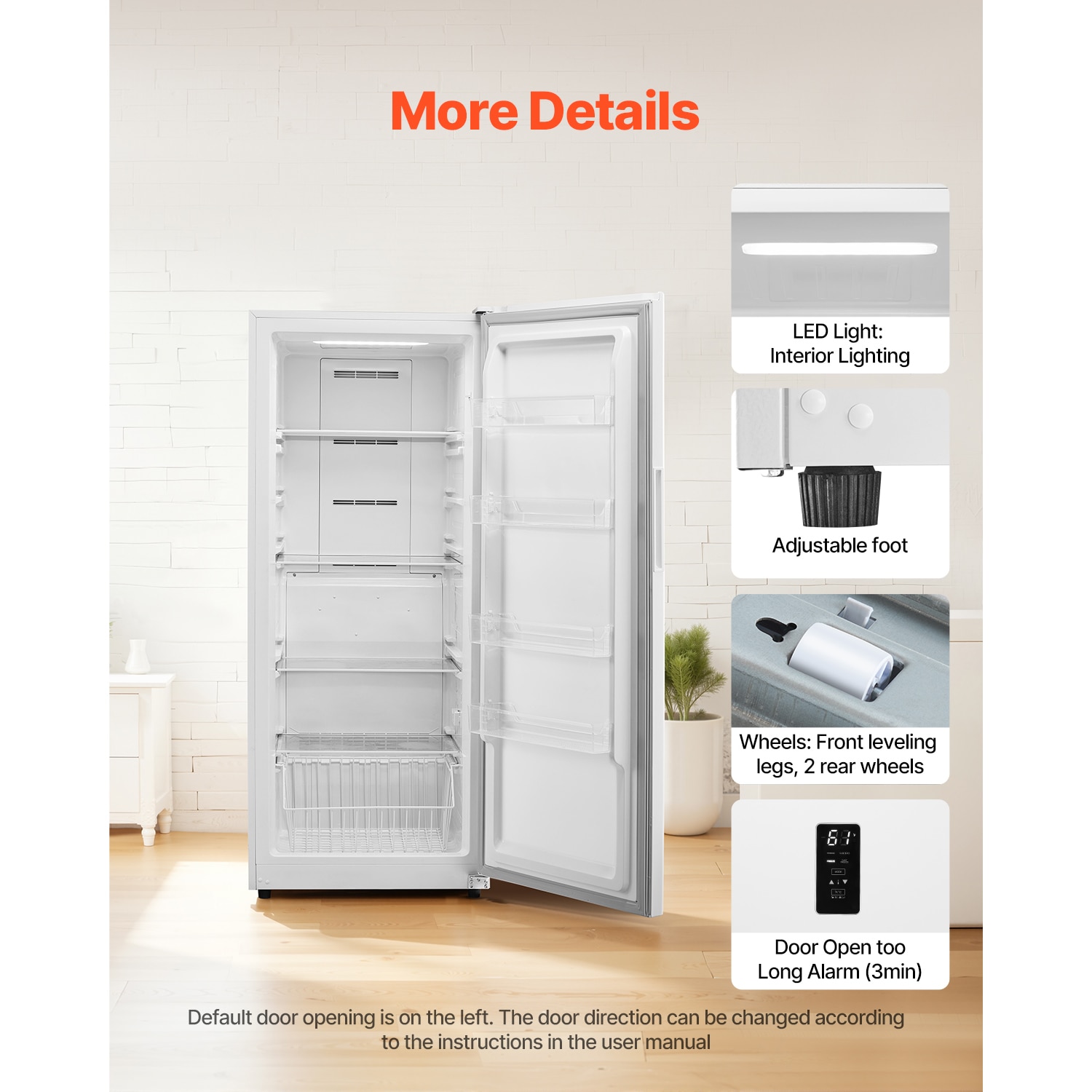 VEVOR SCLSLJDZSKLZ08252V1 Commercial-Refrigerators - View #5