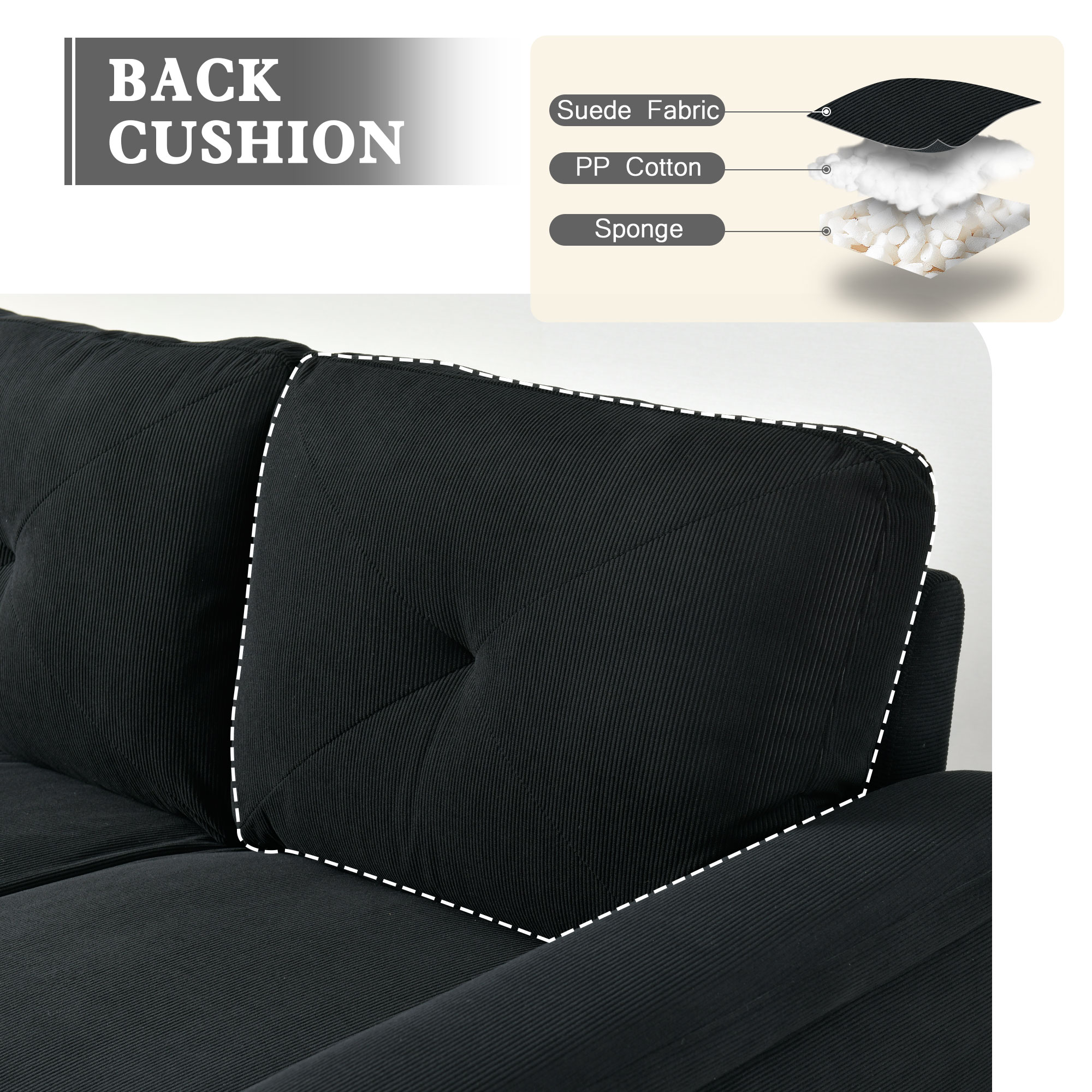 weaxty HMBNOP550 Sofas-Loveseats - View #4