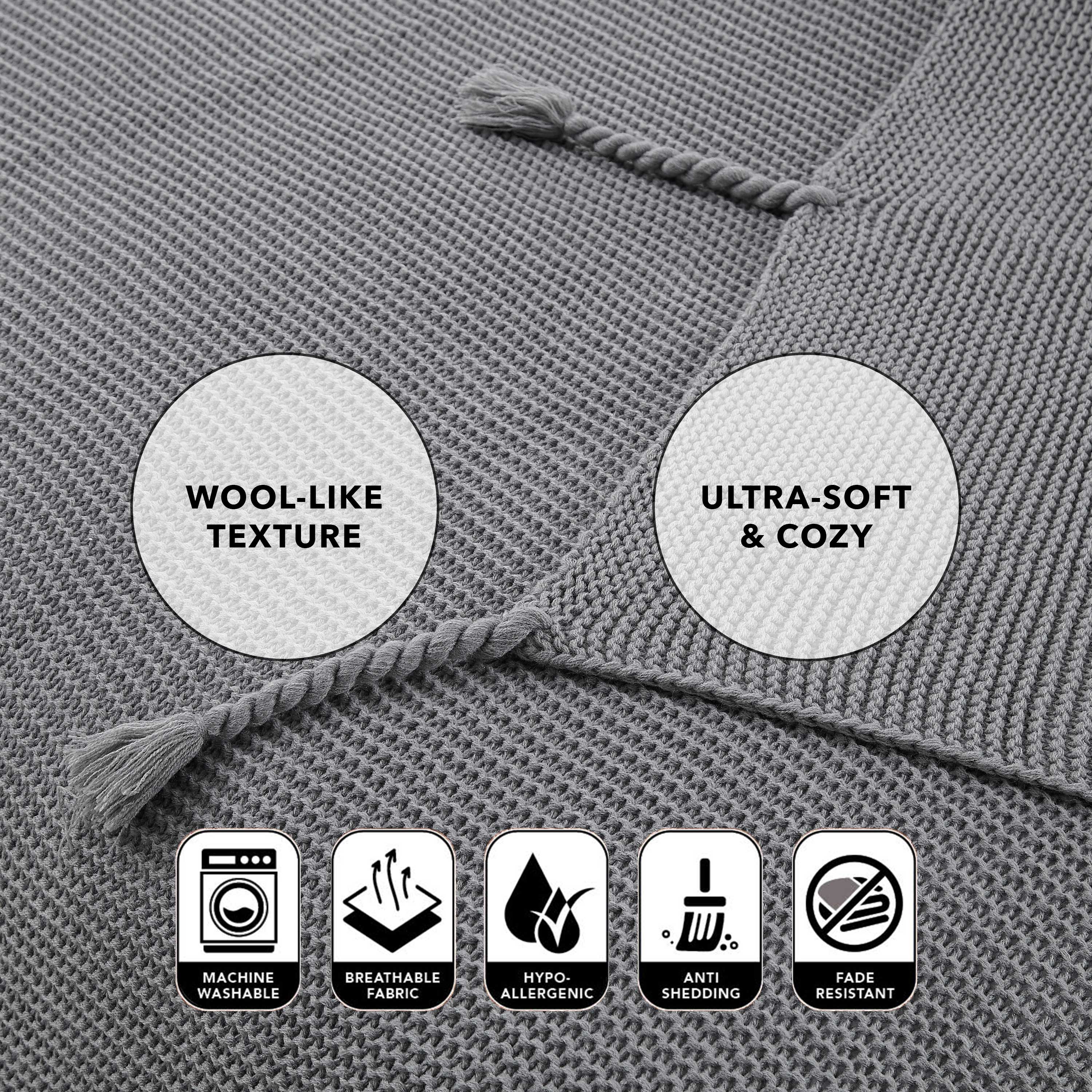 Cozy Tyme T293-30GR-LS Blankets-And-Throws - View #13