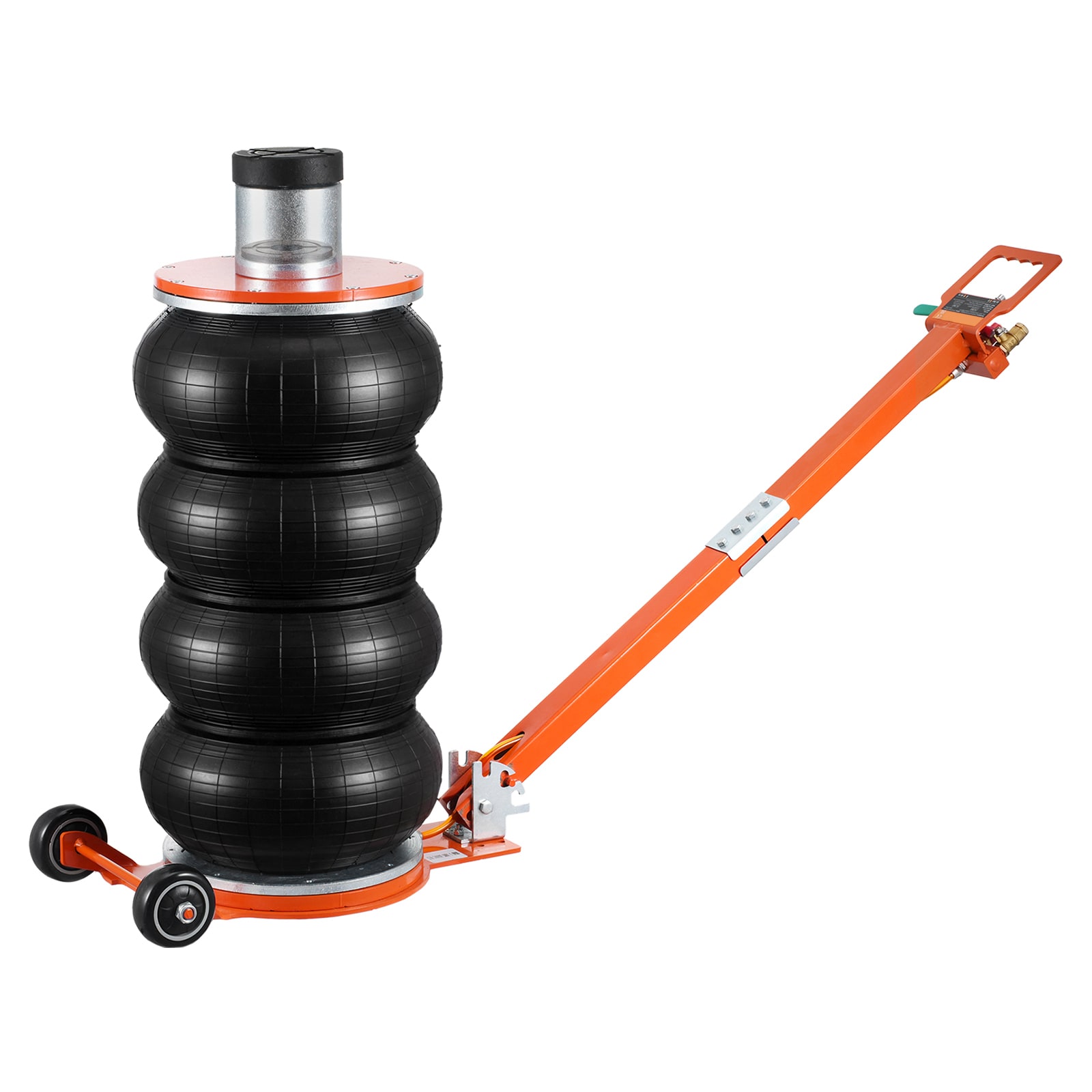 SKYSHALO DZGZQNQJDHS6FM4X3V0 Orange 6-Ton Rubber Air/Hydraulic Air lift