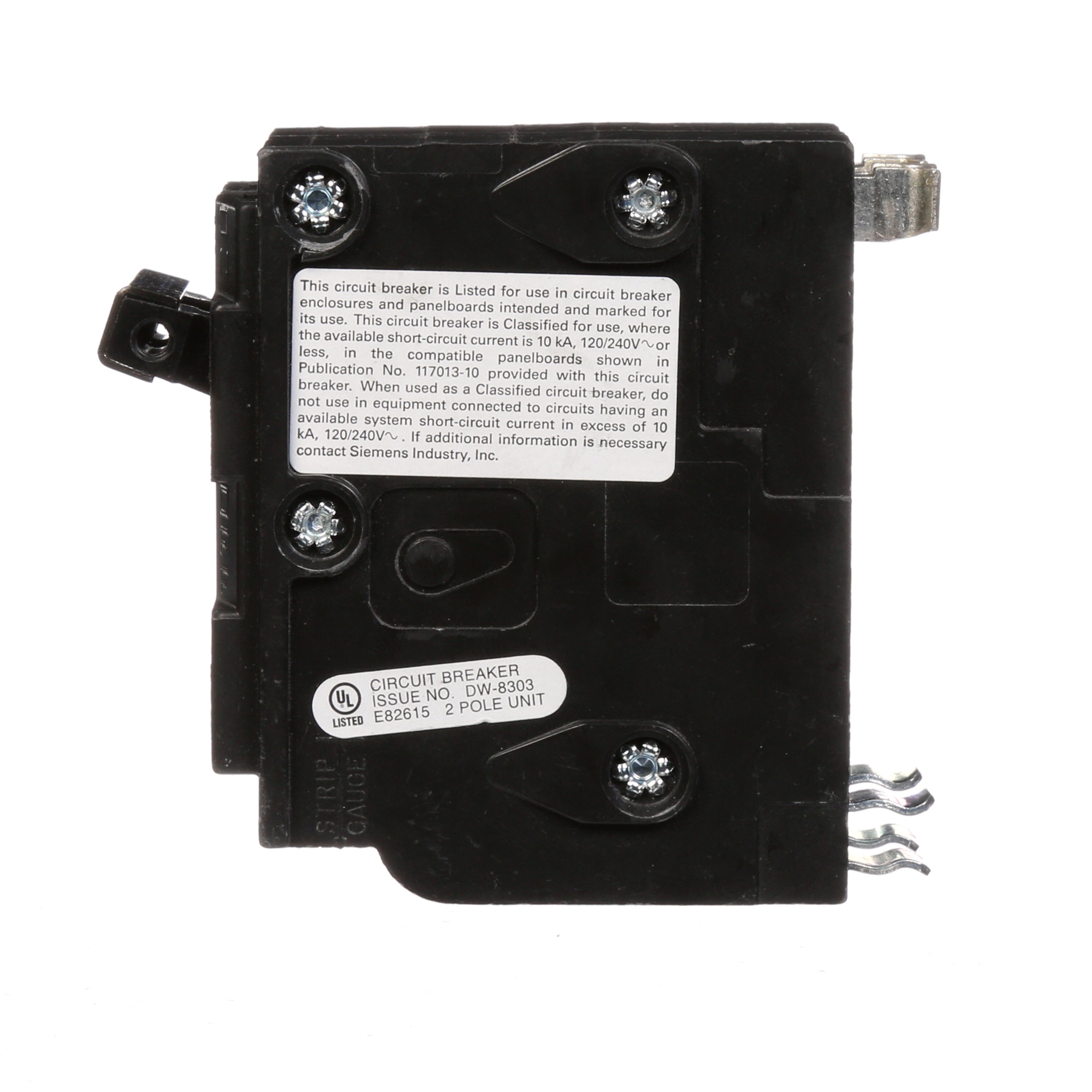 Siemens D260 Circuit-Breakers - View #3