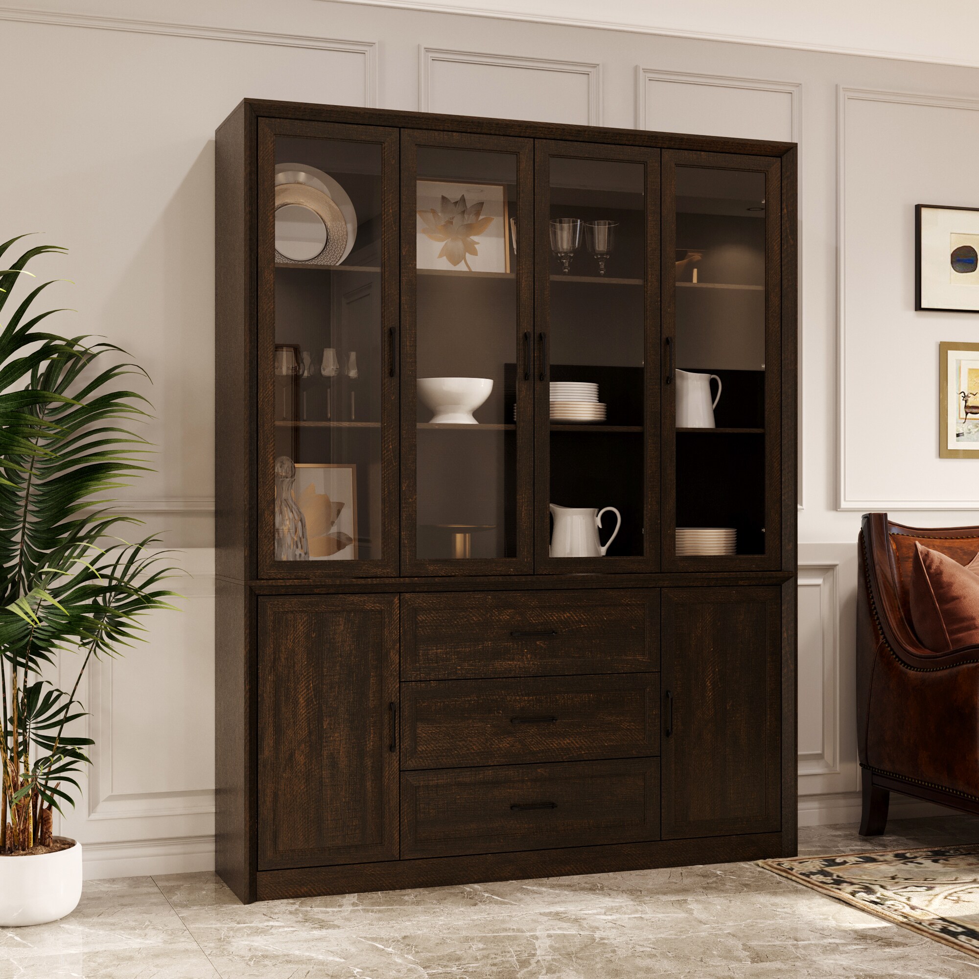 Homsee V-KF200305-02-AB Dining-Kitchen-Storarge - View #3