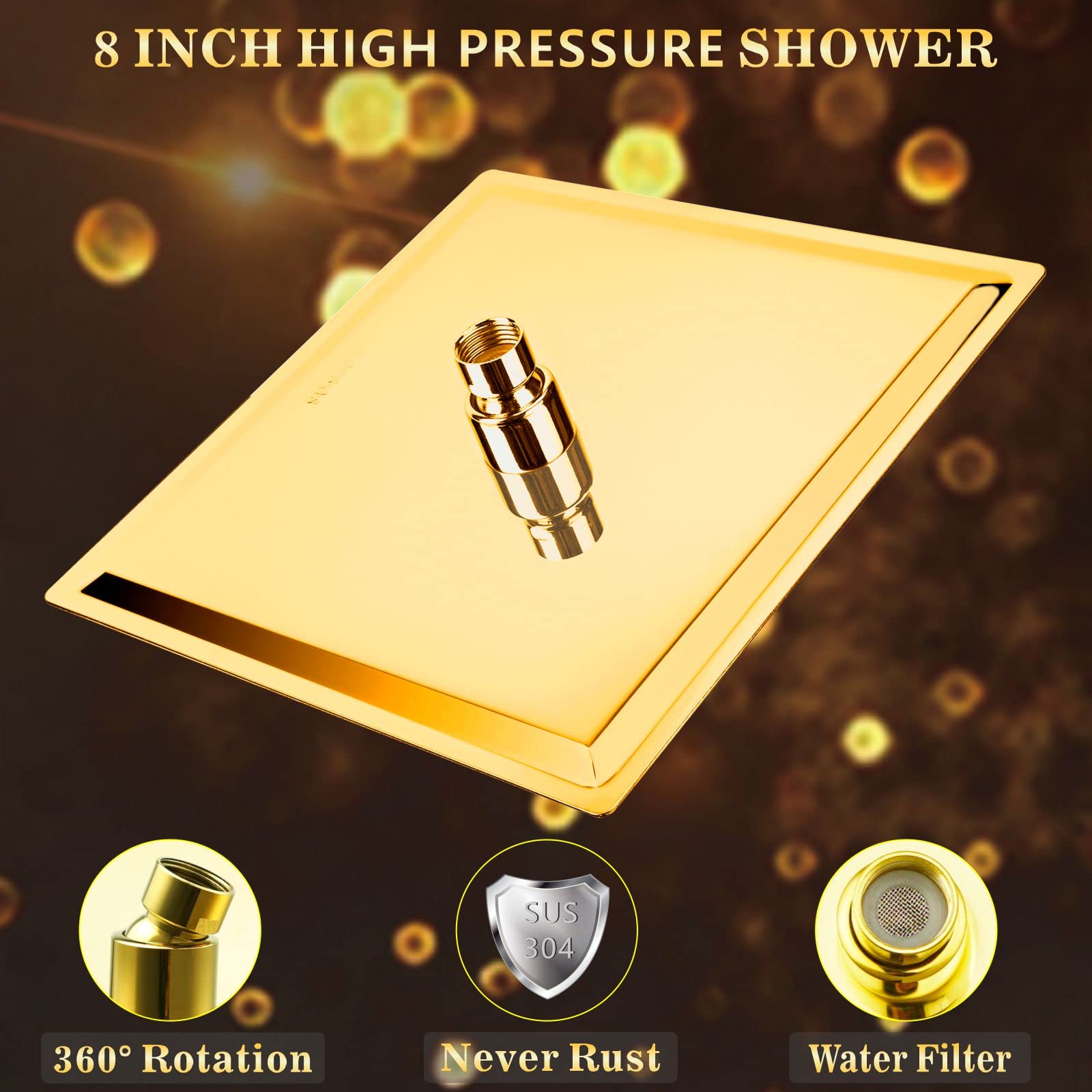 TNSO 5749848448685 Fixed-Showerhead - View #2