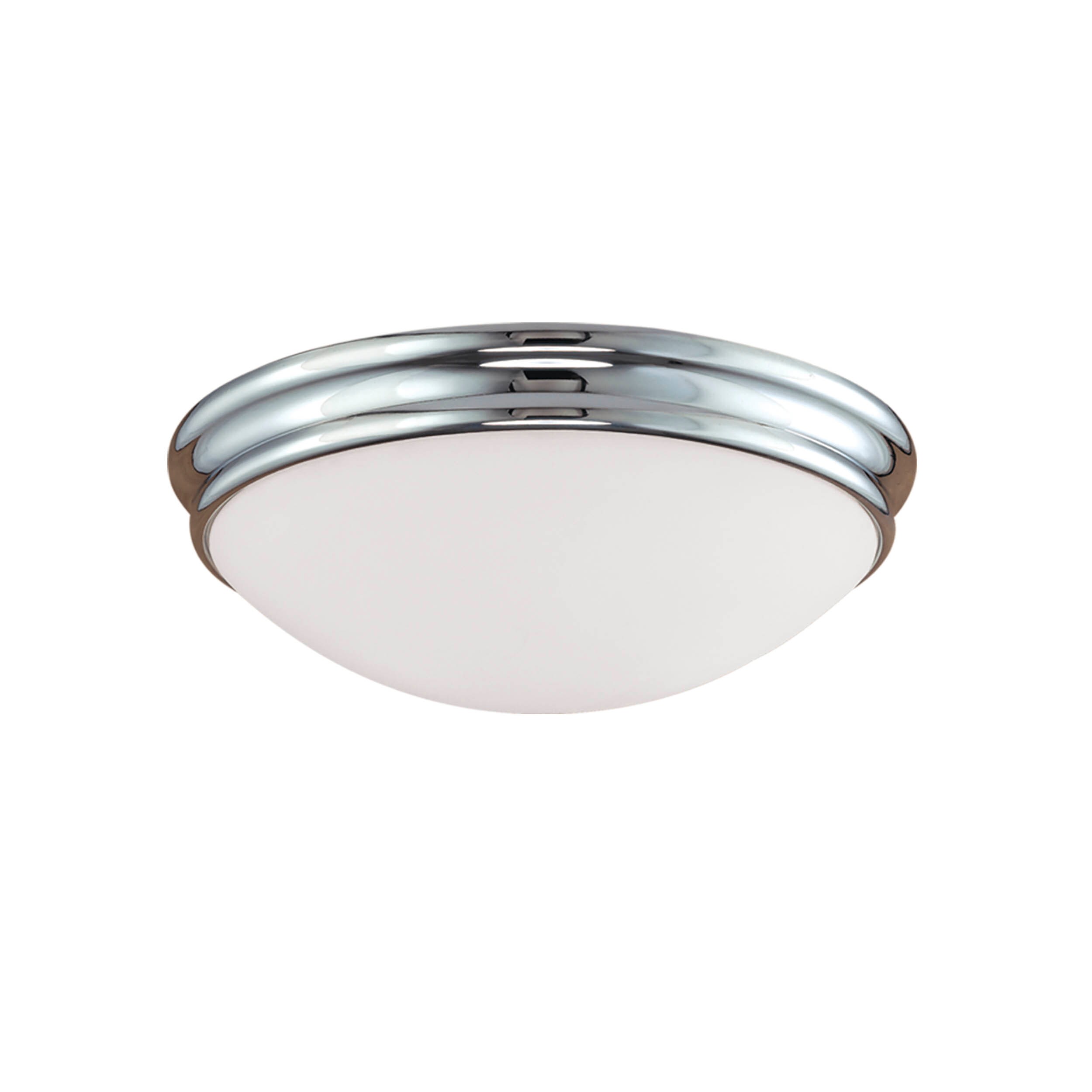 Millennium Lighting 5221-CH Flush Mount 1-Light Chrome Flush Mount Light
