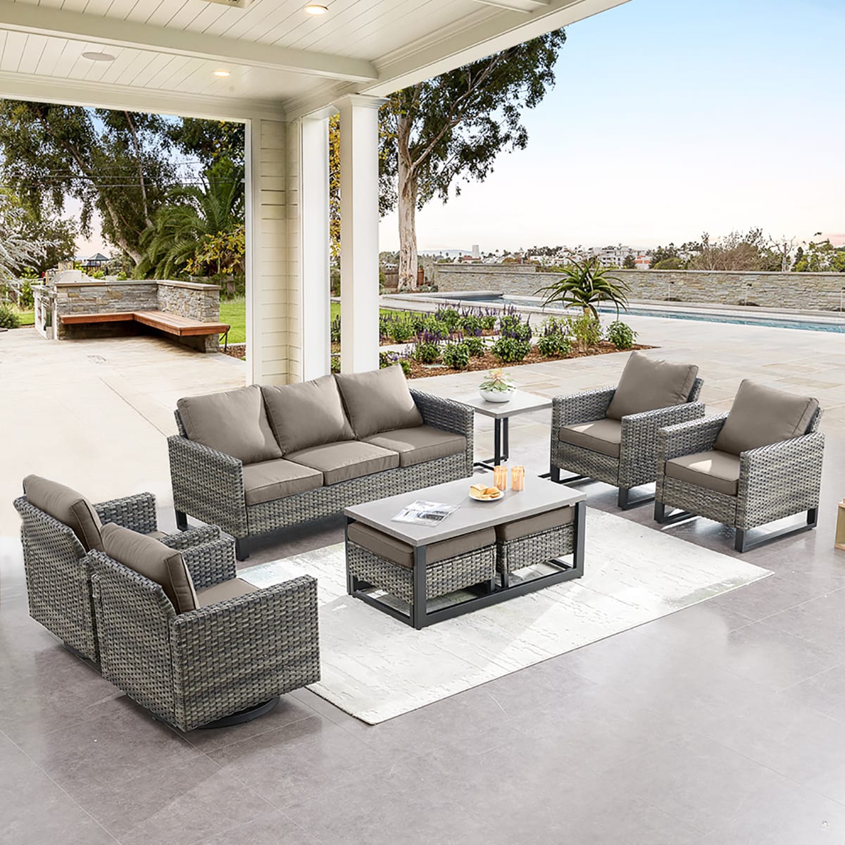 Rilyson FS062063069065070-3 Patio-Conversation-Sets - View #2