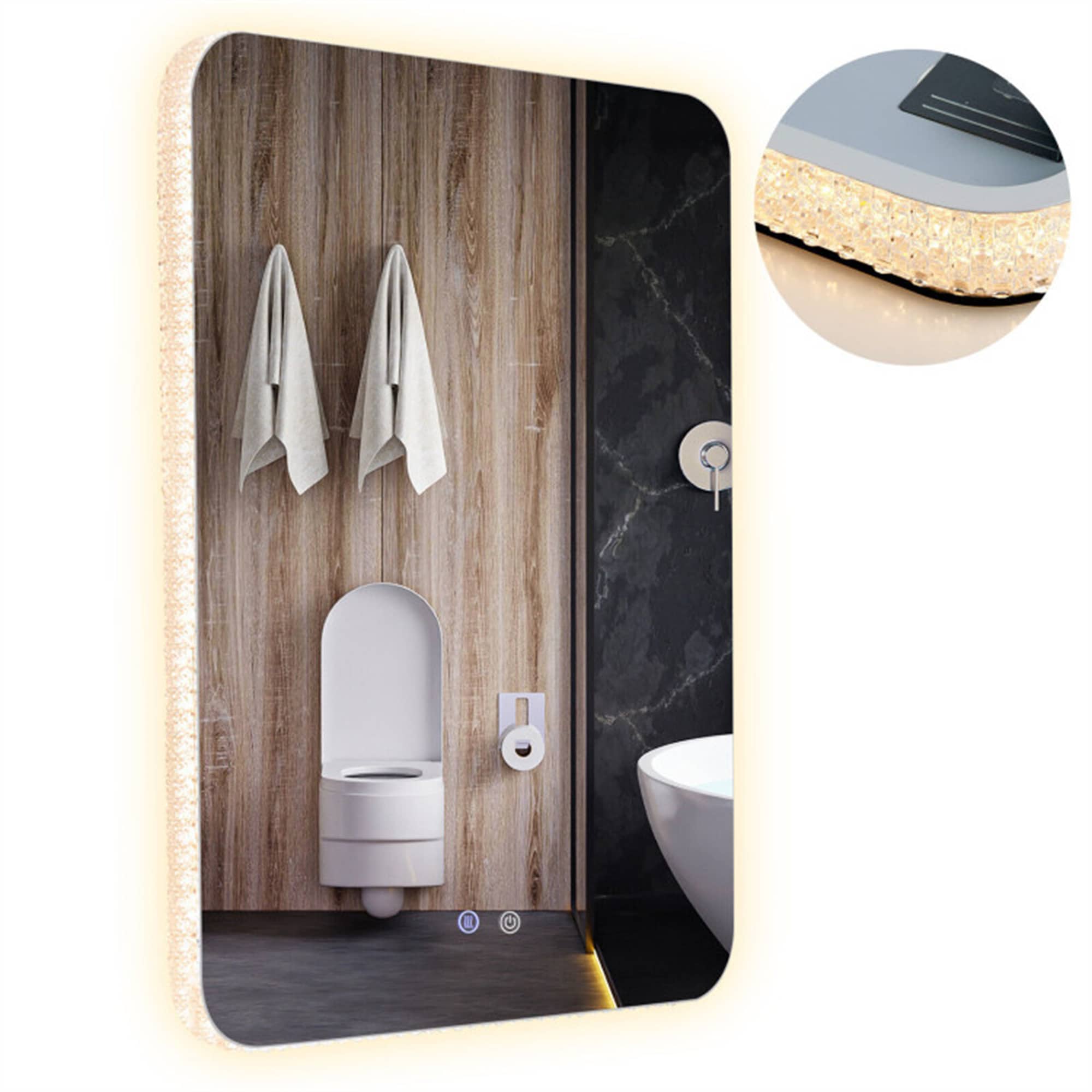 BABOOM BOM-9570950-OR Framed-Bath-Mirrors - View #5