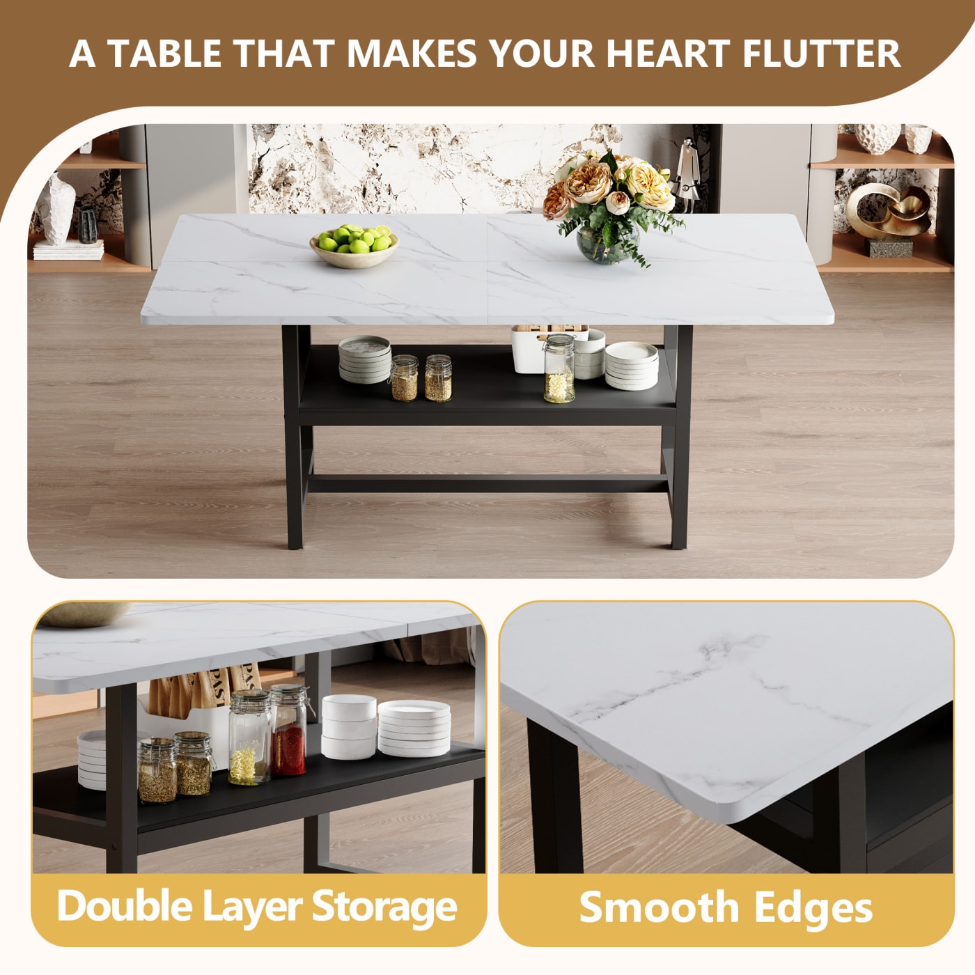 Streamdale Furniture W1151P364852 Dining-Tables - View #6