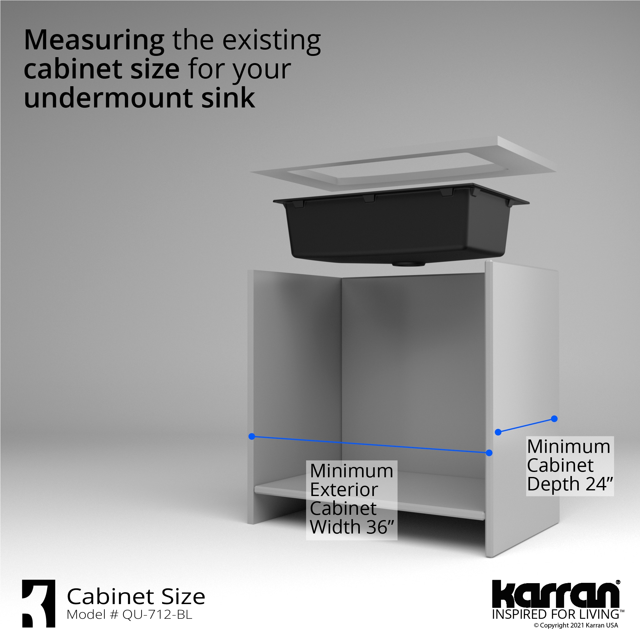 Karran QU-712-BL-PK1 Kitchen-Sinks - View #11