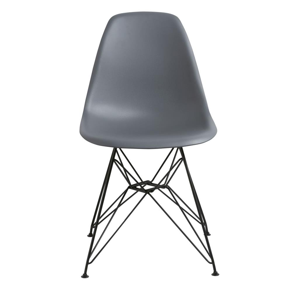 Modus Furniture 9L6666R Set of 2 Crossroads Contemporary/Modern Dining Side Chair (Metal Frame)