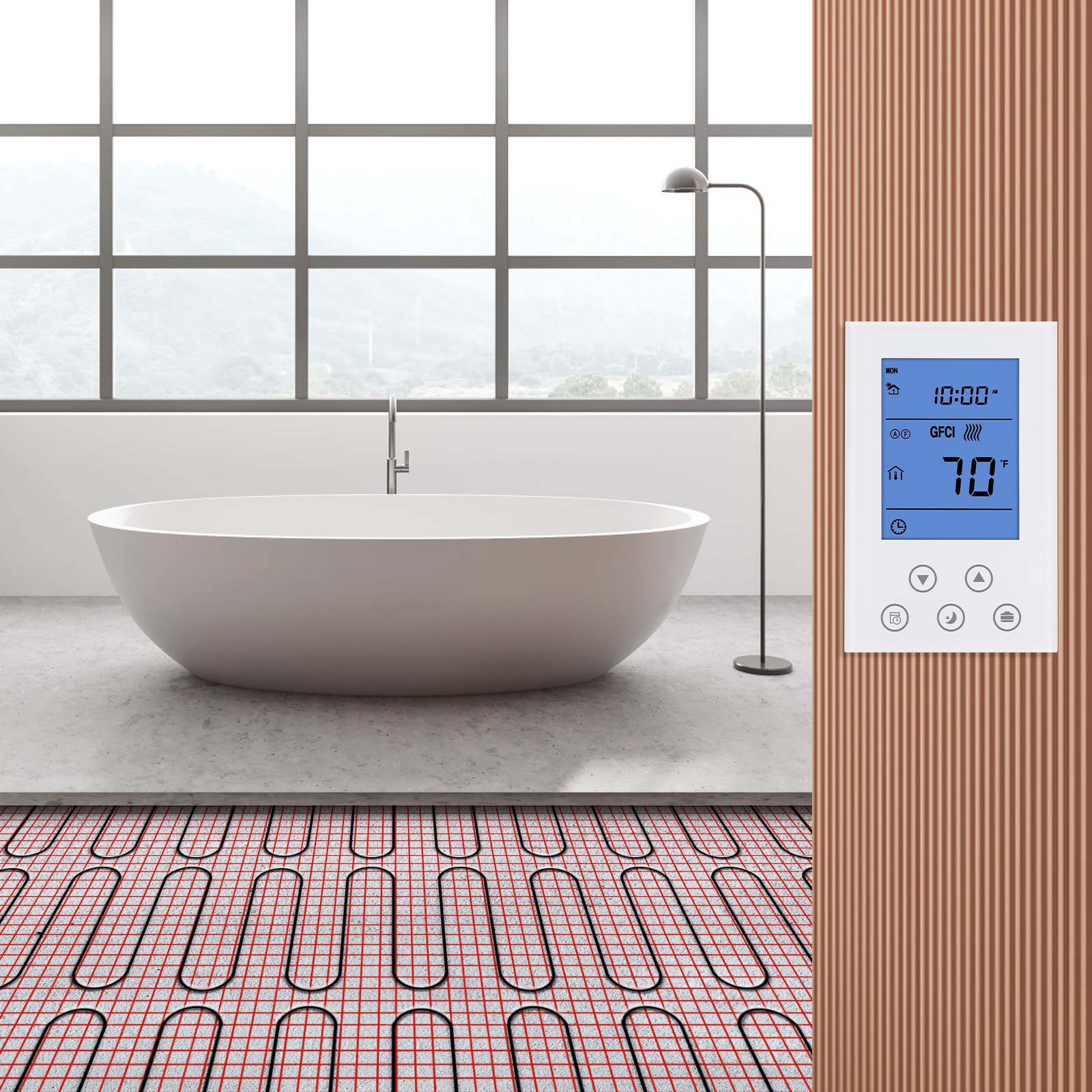 VEVOR ZZWZDBCNXTHCMTCBZV6 Underfloor-Heating - View #2