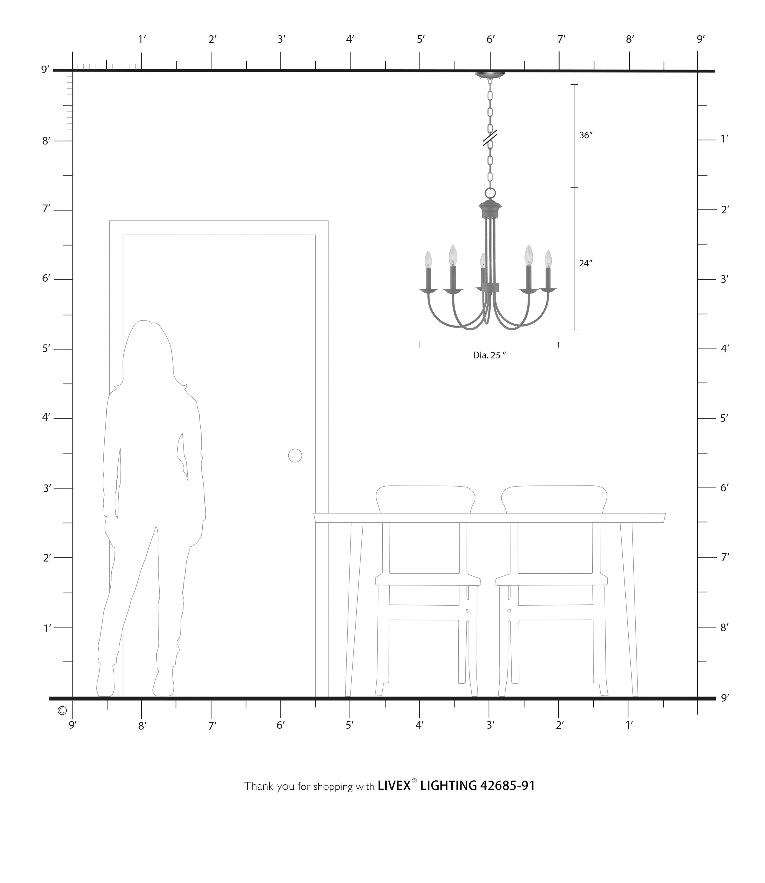 Livex Lighting 42685-91 b090015 - View #6