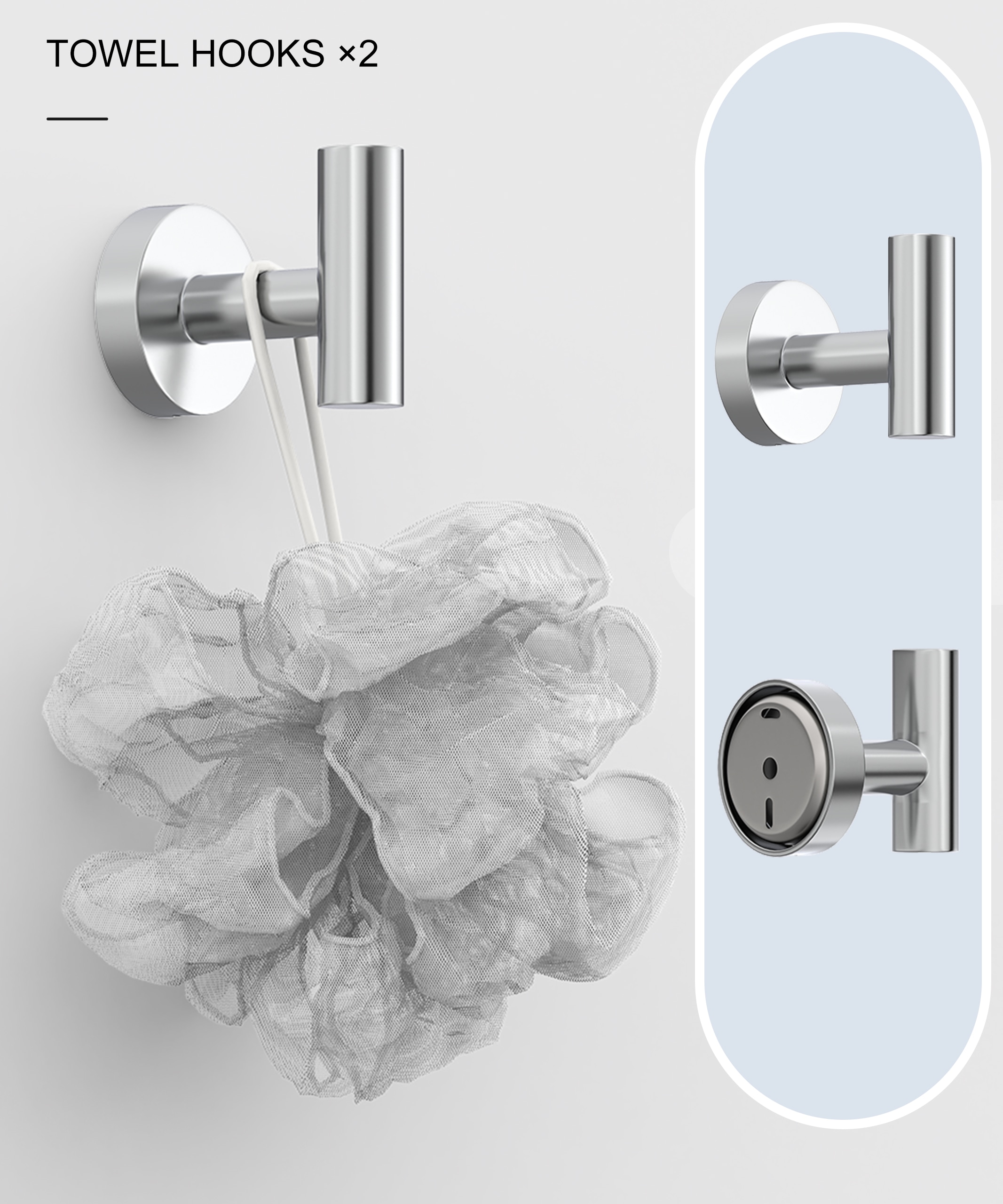 BWE A-91020-C Decorative-Bath-Hardware-Kits - View #5