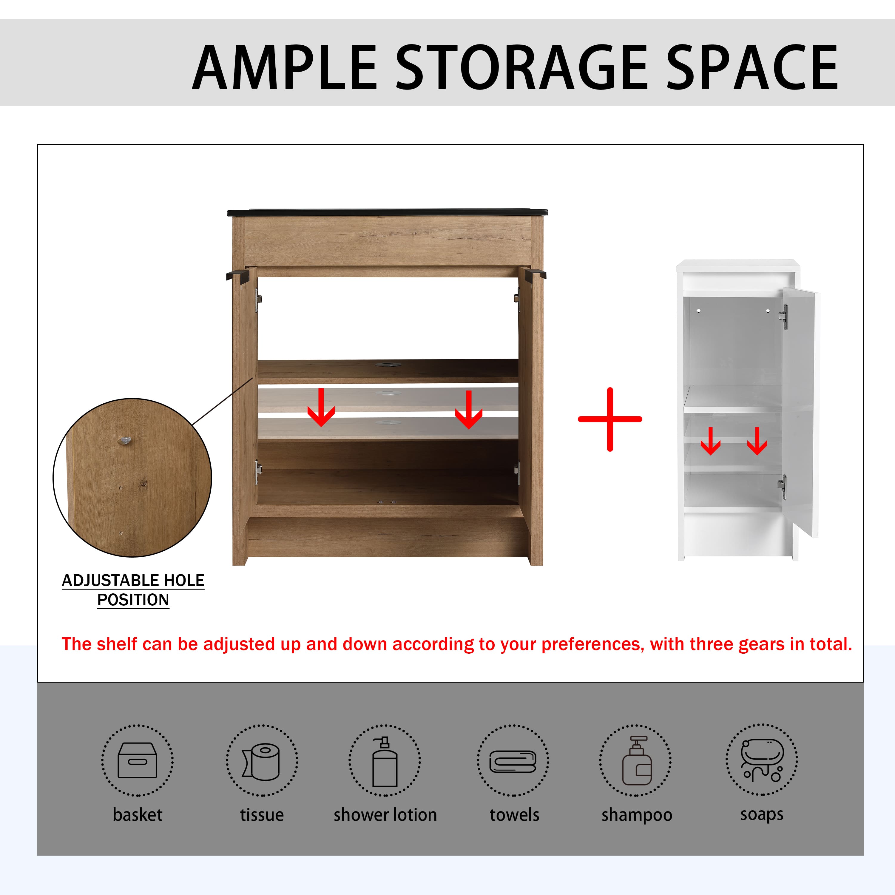 Vynxaria LEXY1323-DJYS-SZT093 Bath-Vanity-Combo - View #6