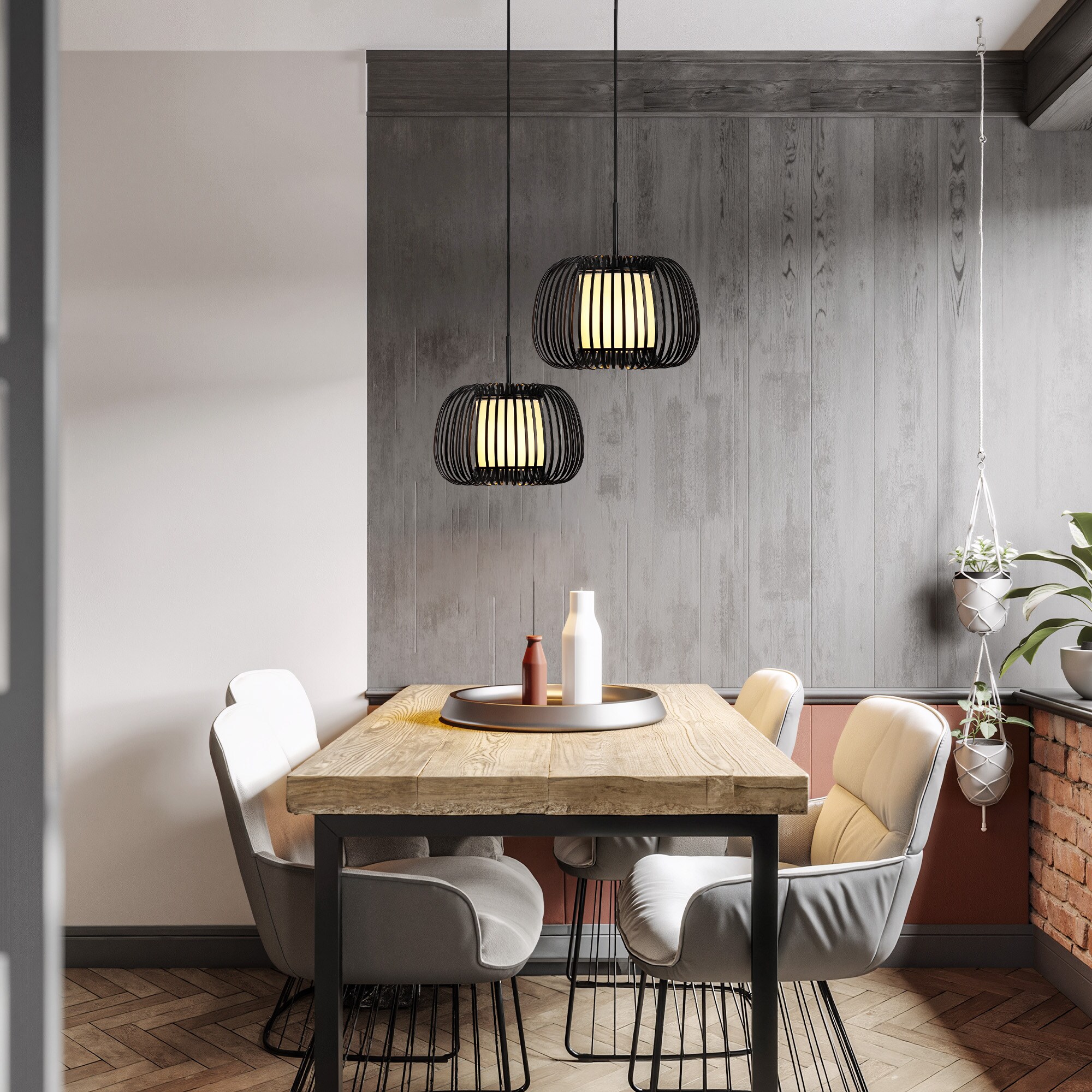 KAISITE 8220PL-01BK-US Pendant-Lights - View #7