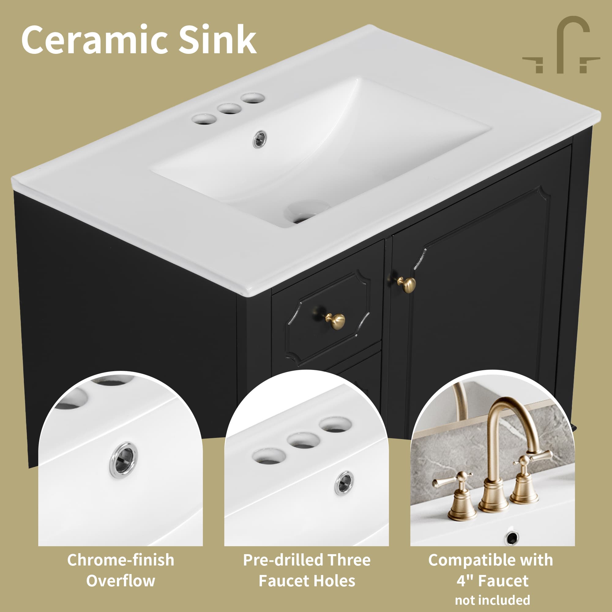 Misty Moon LW0402-296569B Vanity-Tops - View #8