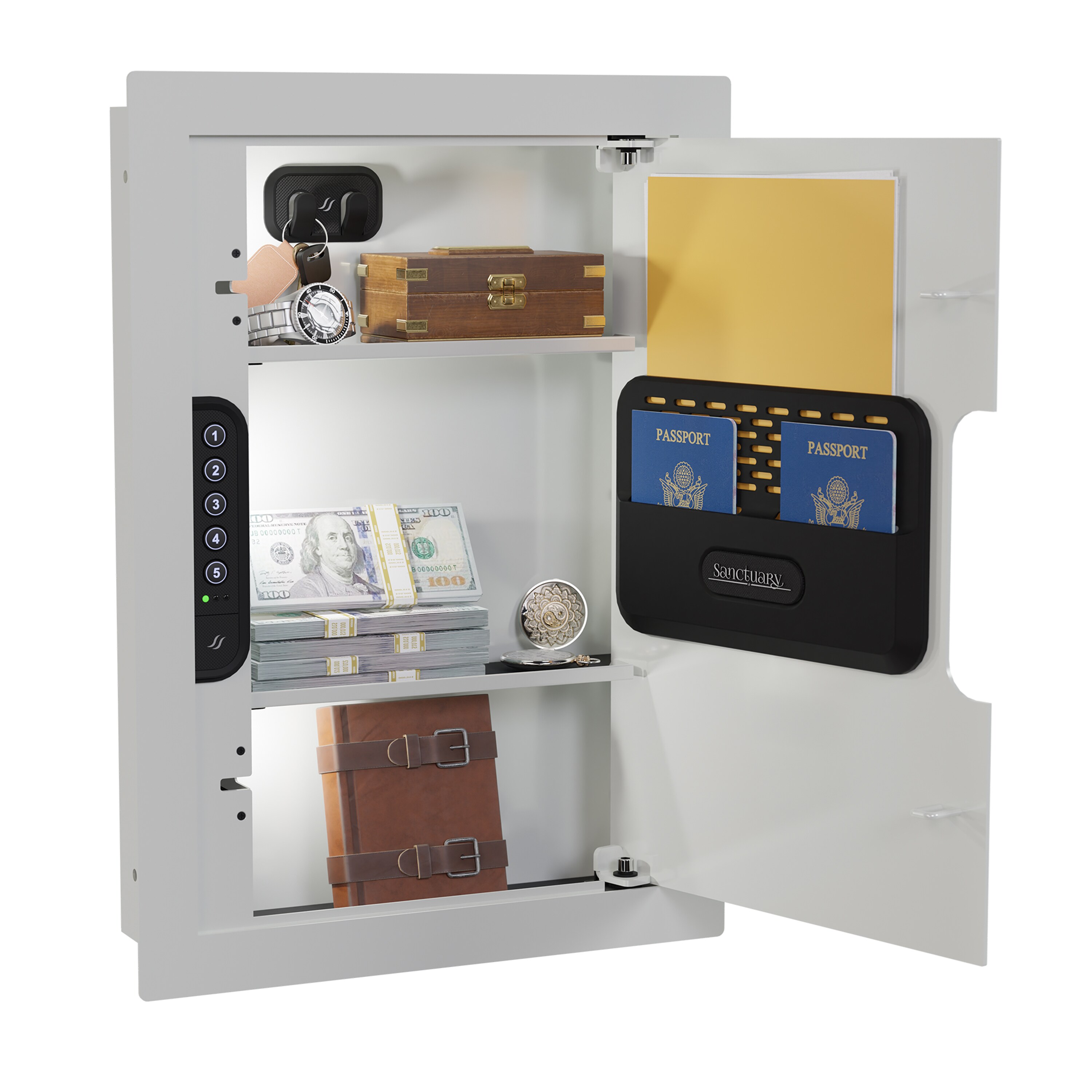 Sanctuary SA-IWV-W Floor-Wall-Safes - View #3