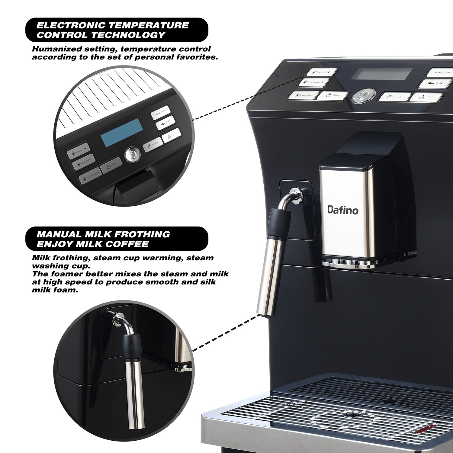 Automatic coffee machine vs manual coffee machine
