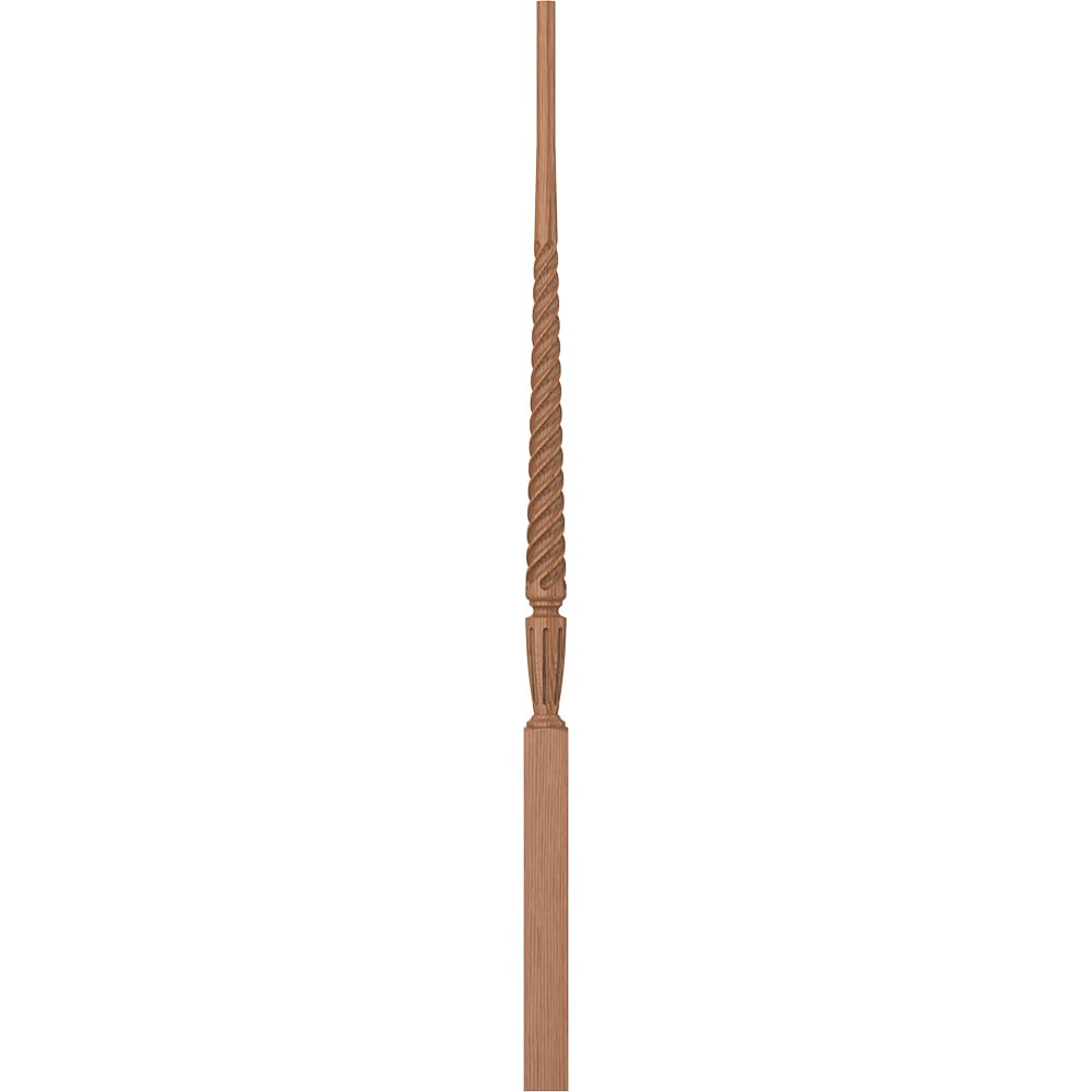 L.J. Smith Stair Systems LJT-2015-WO 42 42-in x 1.75-in Unfinished White Oak Pin Top Stair Baluster