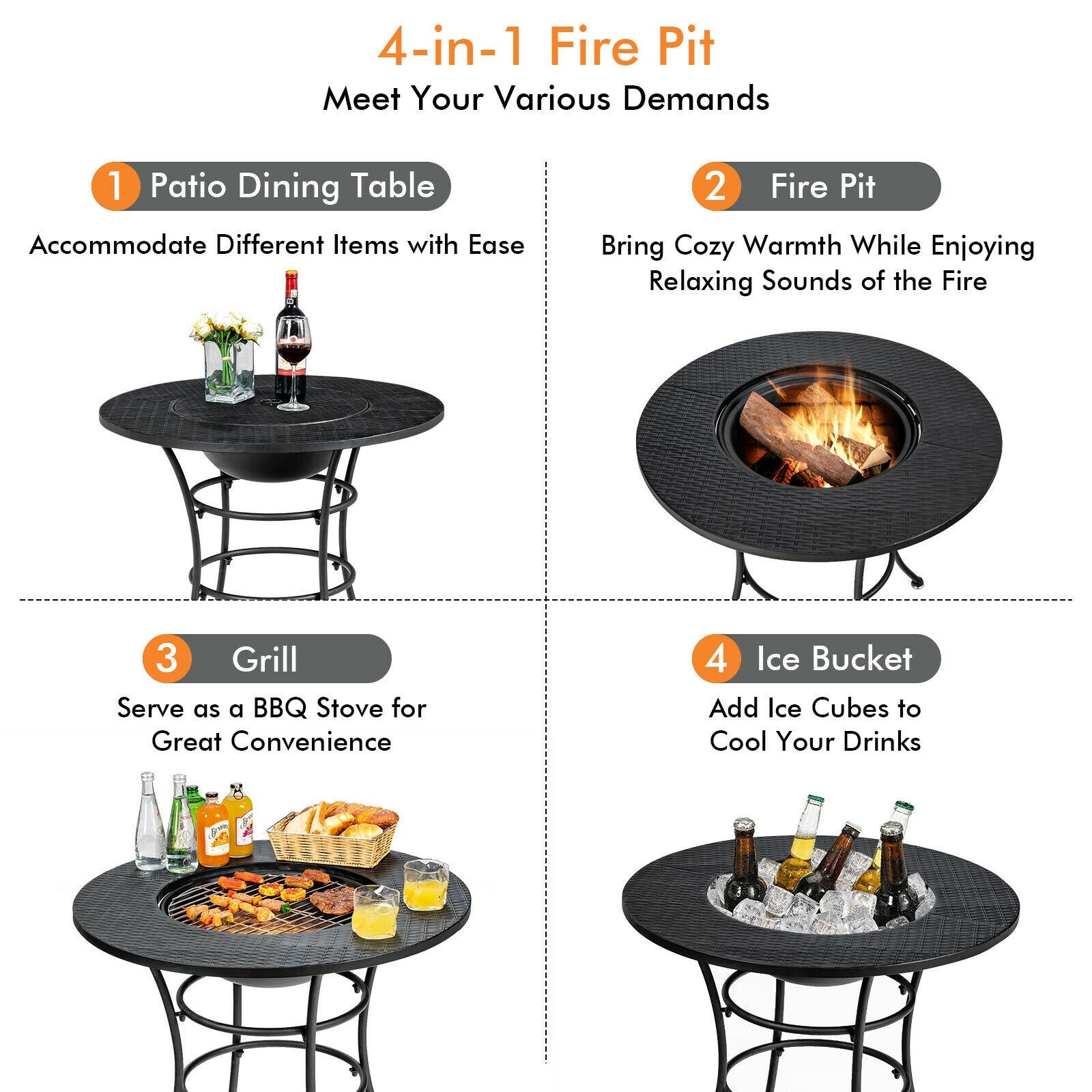 BABOOM BOM-10257-CO Outdoor-Woodburning-Firepits - View #8