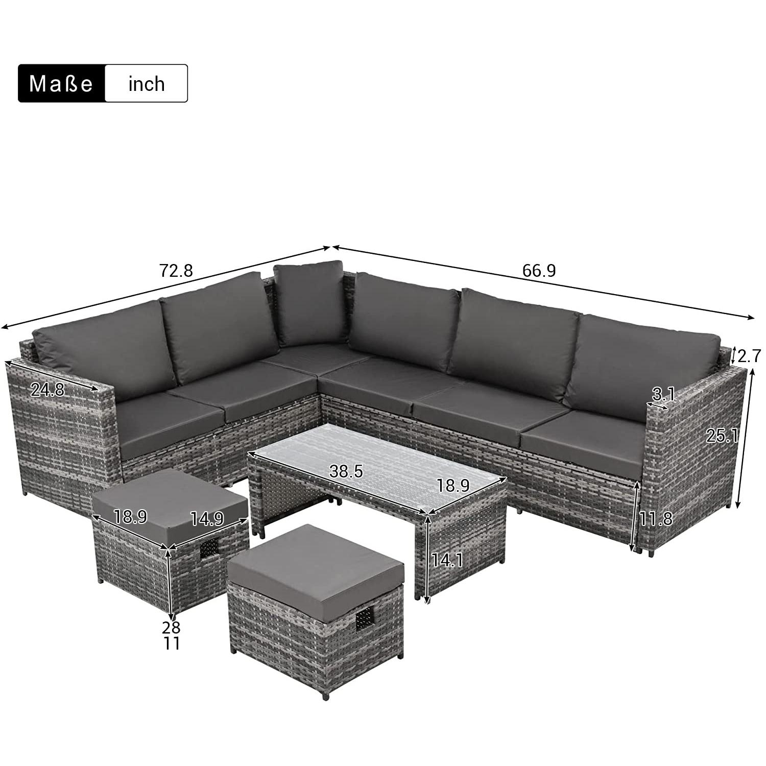 Bayfeve BF-3989BHF Patio-Conversation-Sets - View #4