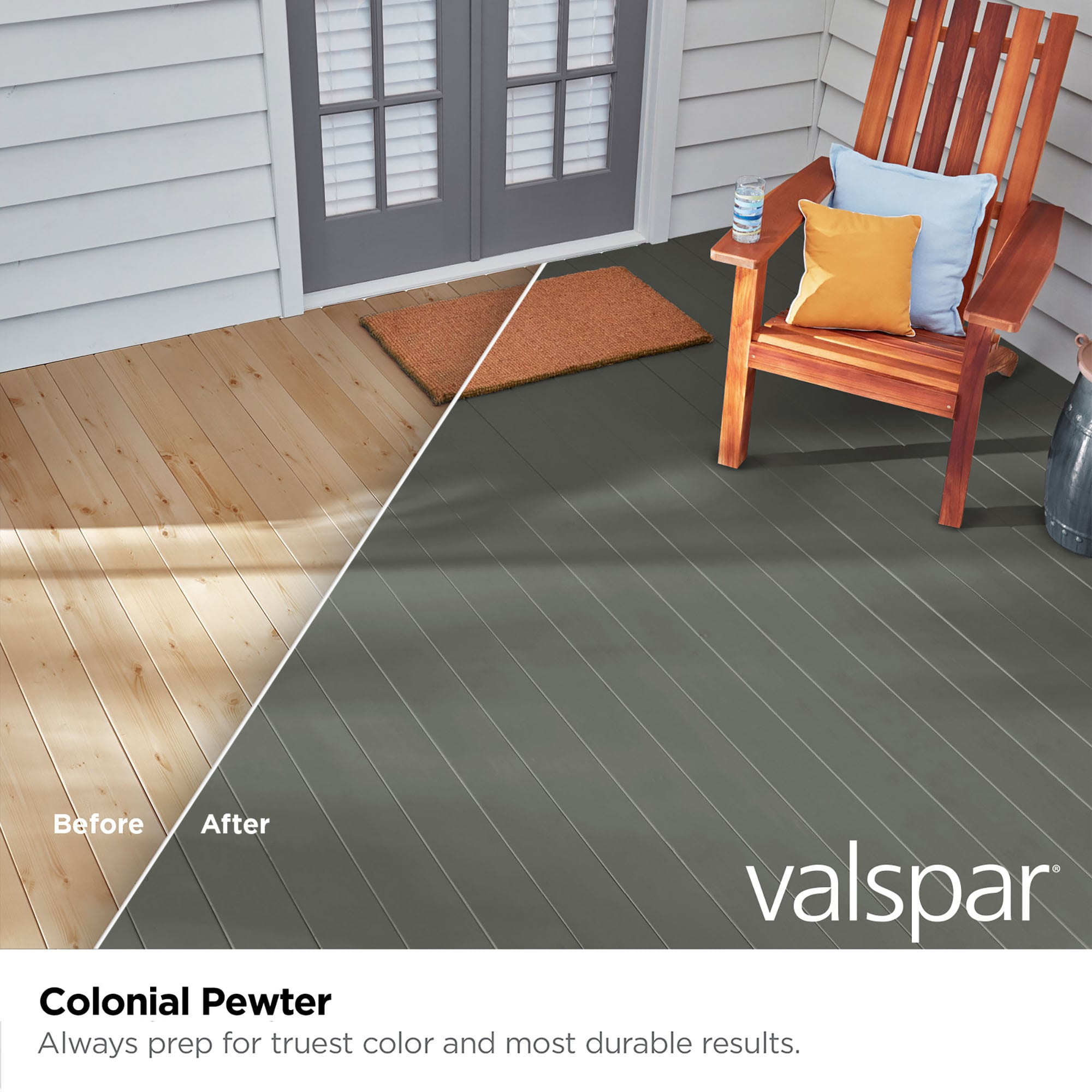 Valspar COLNIAL PWTR-1614367 Exterior-Stains-Sealors - View #2